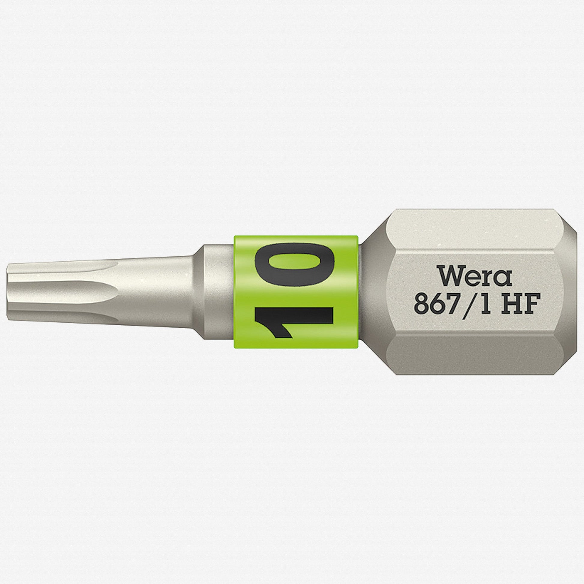 Wera 066140 TORX® HF Bit, T10 x 25mm - WR066140 - KC Tool