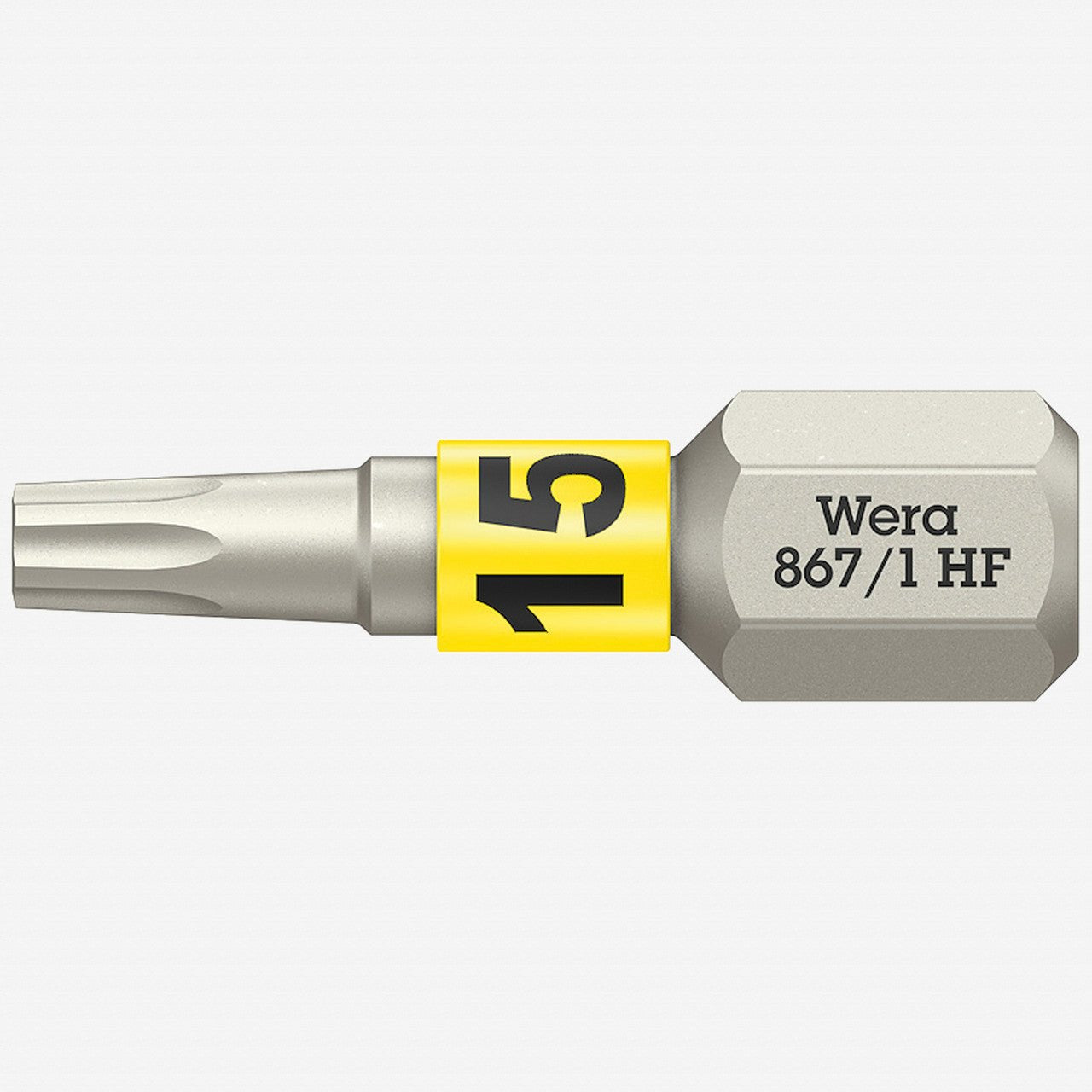 Wera 066141 Torx HF Bit, T15 x 25mm - WR066141 - KC Tool