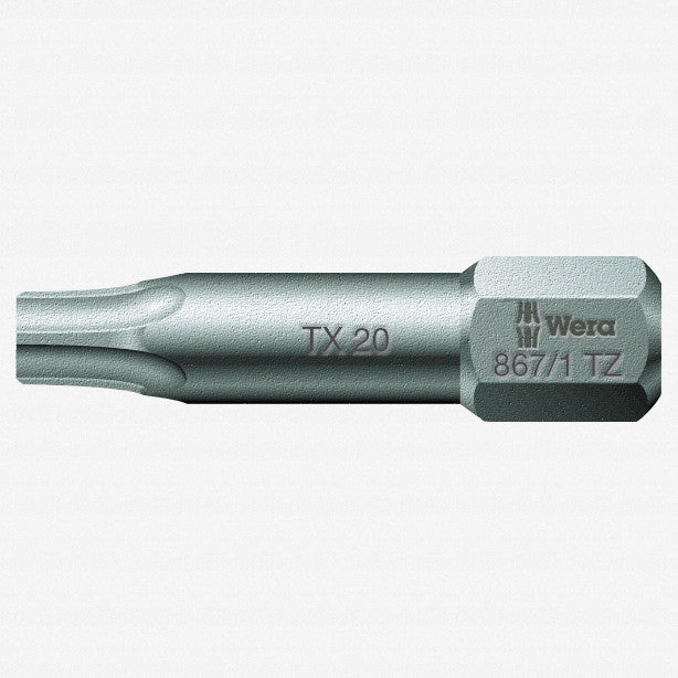 Wera 066301 T6 x 25mm TORX® Torsion Bit - WR066301 - KC Tool