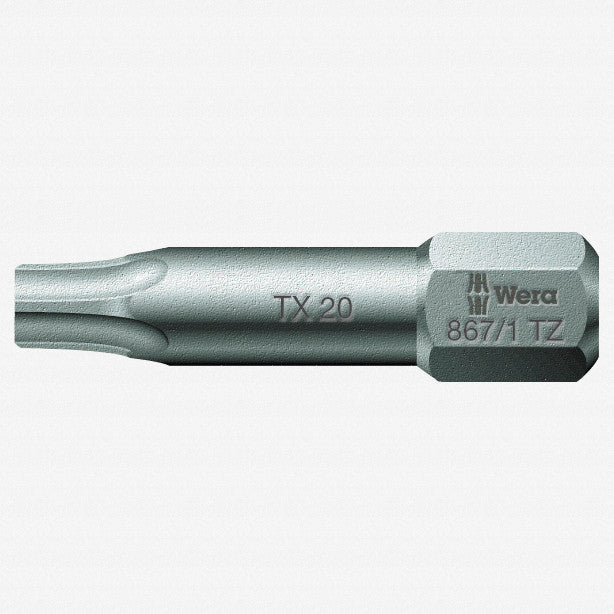 Wera 066305 T10 x 25mm Torx Torsion Bit - WR066305 - KC Tool