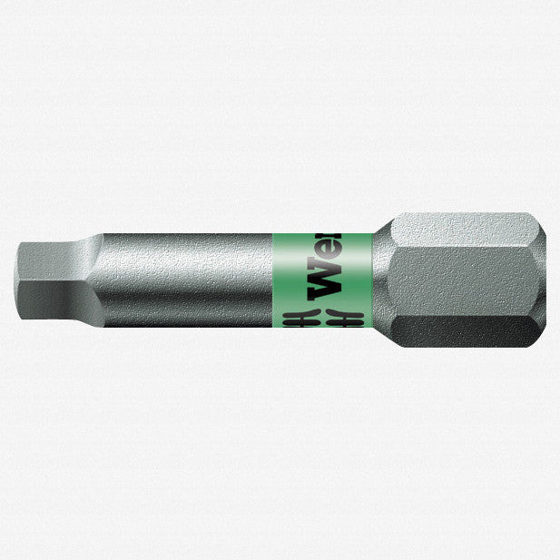 Wera 066447 3 x 25mm Square BiTorsion Bit - WR066447 - KC Tool