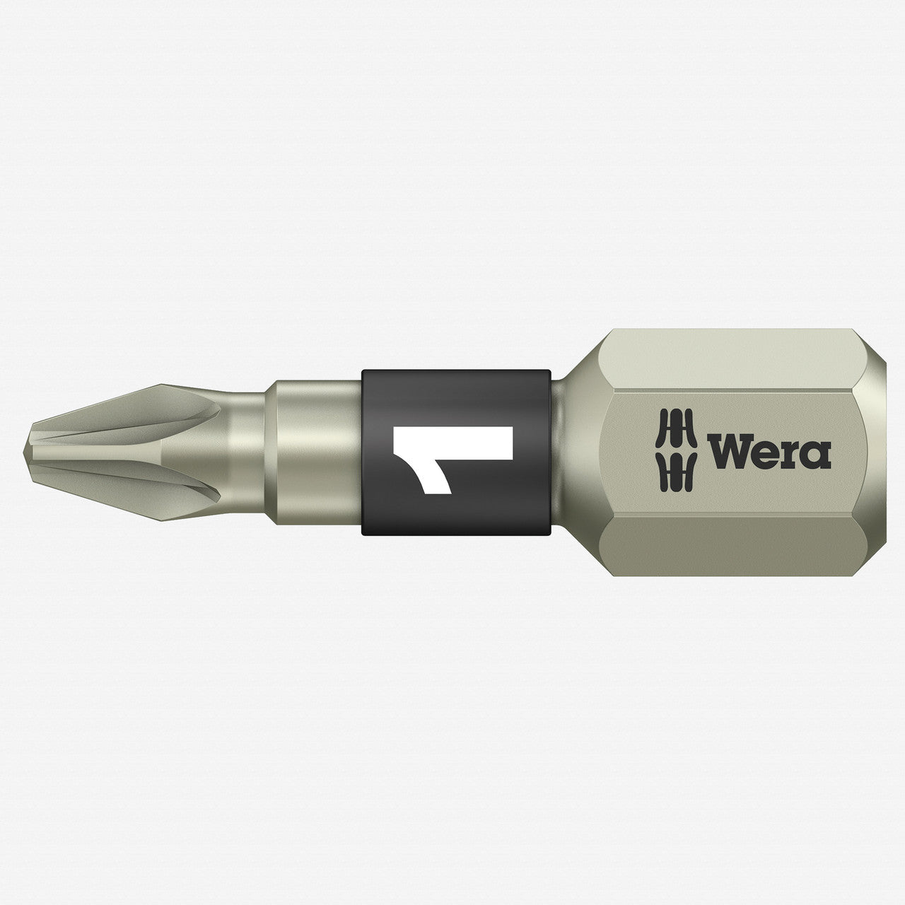 Wera 071020 1 x 25mm Stainless Steel Pozidriv Torsion Insert Bit - WR071020 - KC Tool