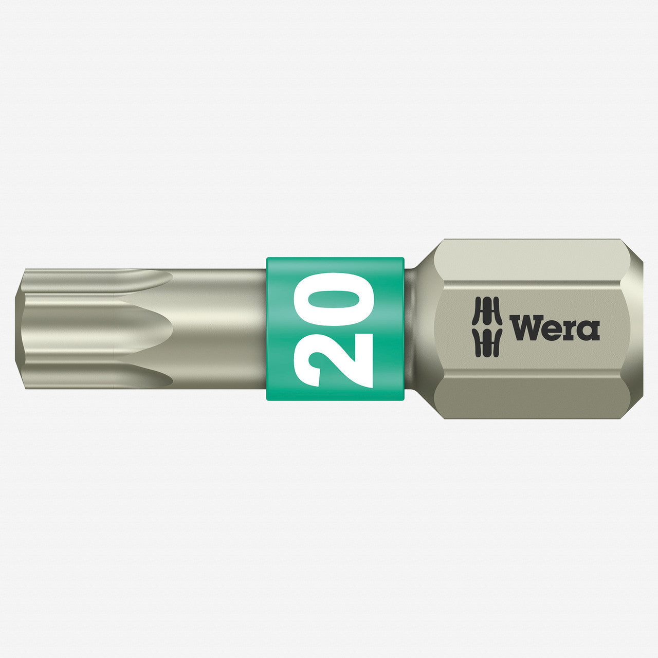 Wera 071034 T20 x 25mm Stainless Steel Torx Torsion Insert Bit - WR071034 - KC Tool