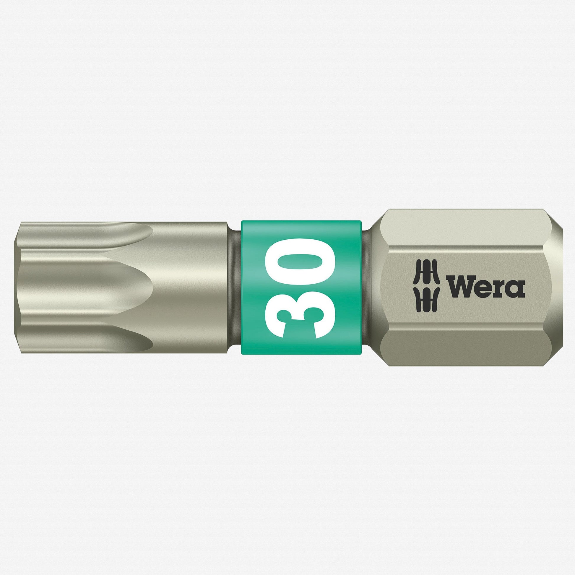 Wera 071037 T30 x 25mm Stainless Steel TORX® Torsion Insert Bit - WR071037 - KC Tool
