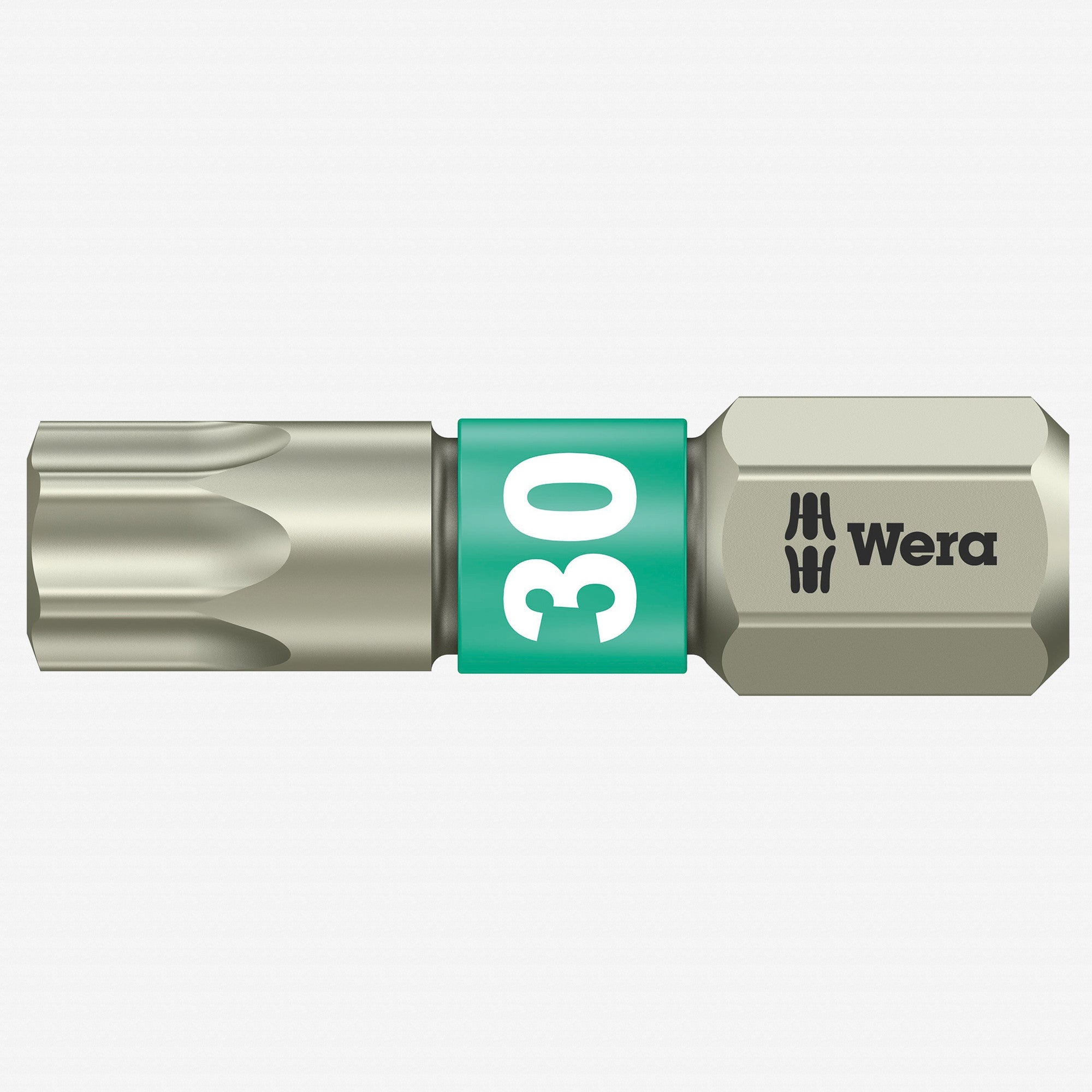 Wera 071037 T30 x 25mm Stainless Steel TORX® Torsion Insert Bit - WR071037 - KC Tool