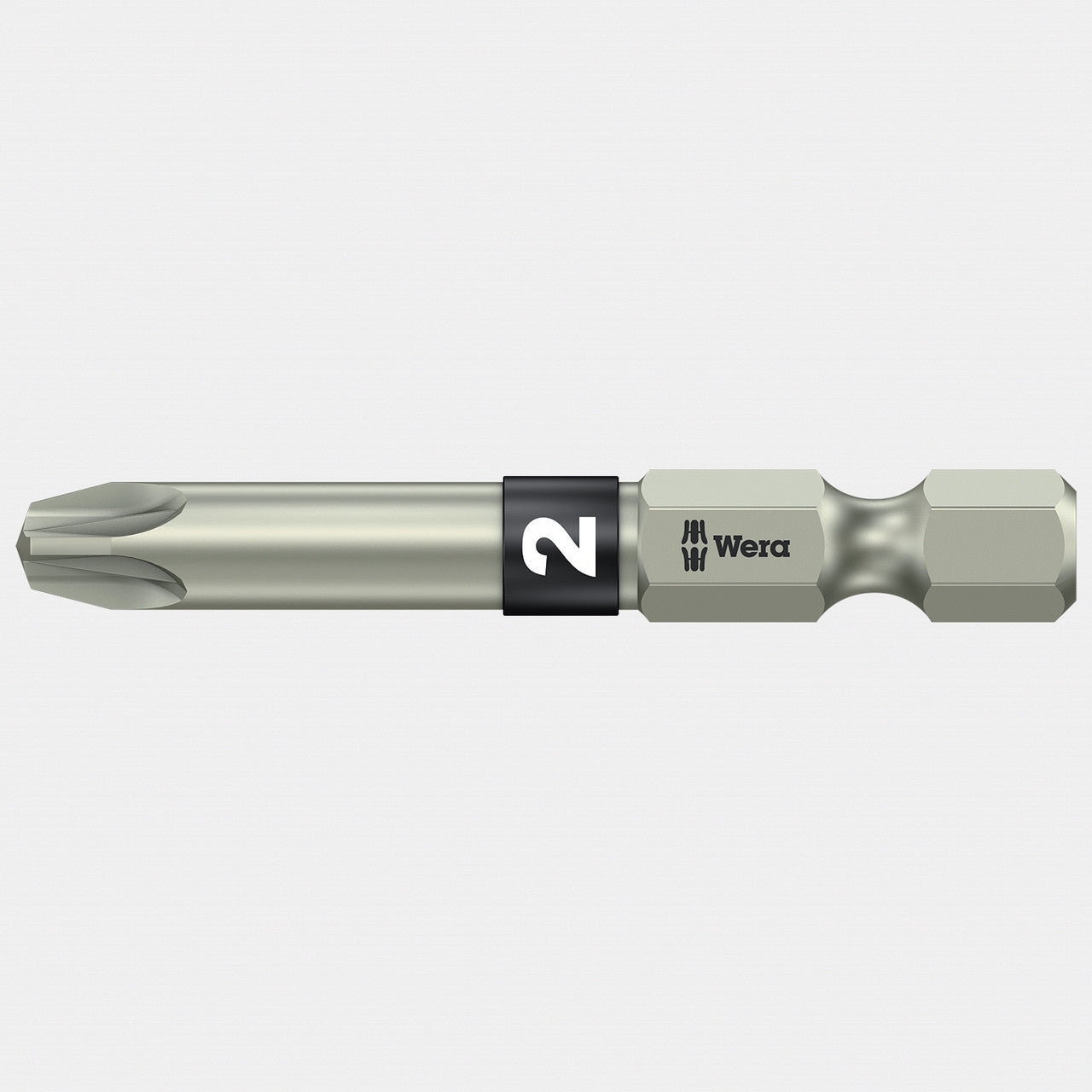 Wera 071041 PZ 2 x 50mm Stainless Steel Pozidriv Power Bit - WR071041 - KC Tool