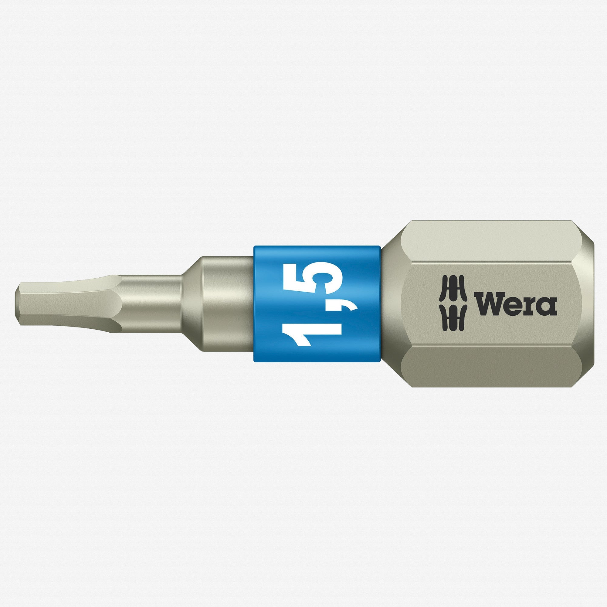 Wera 071070 1.5 x 25mm Stainless Steel Hex Torsion Insert Bit - WR071070 - KC Tool