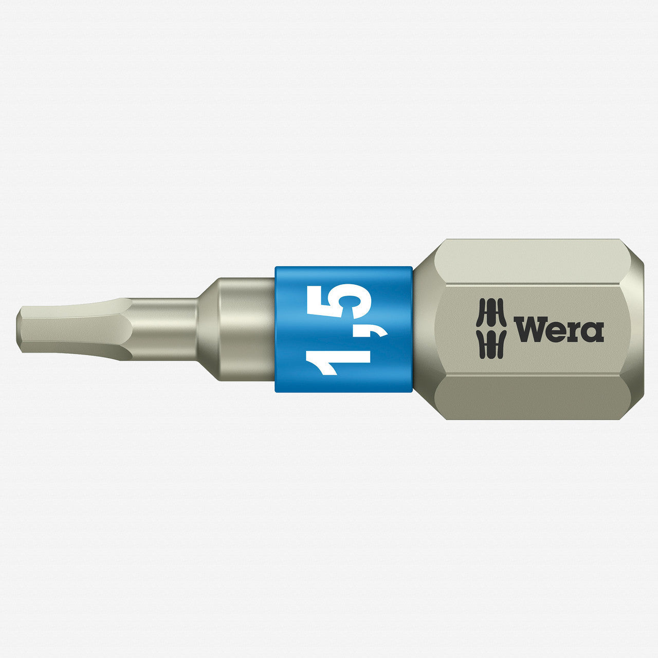 Wera 071070 1.5 x 25mm Stainless Steel Hex Torsion Insert Bit - WR071070 - KC Tool
