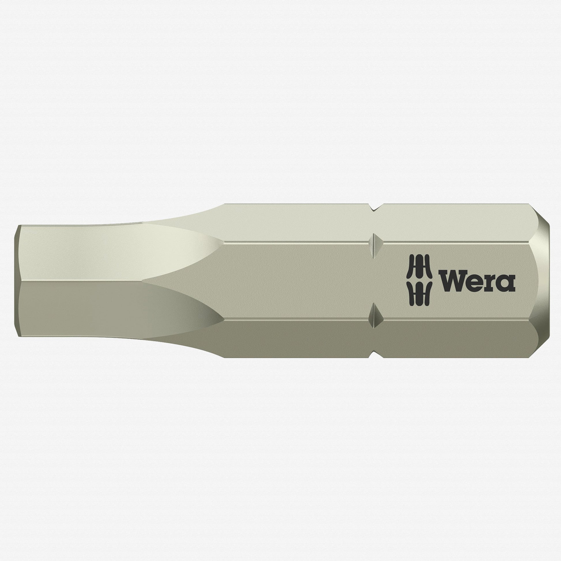 Wera 071077 5.5 x 25mm Stainless Steel Hex Torsion Insert Bit - WR071077 - KC Tool