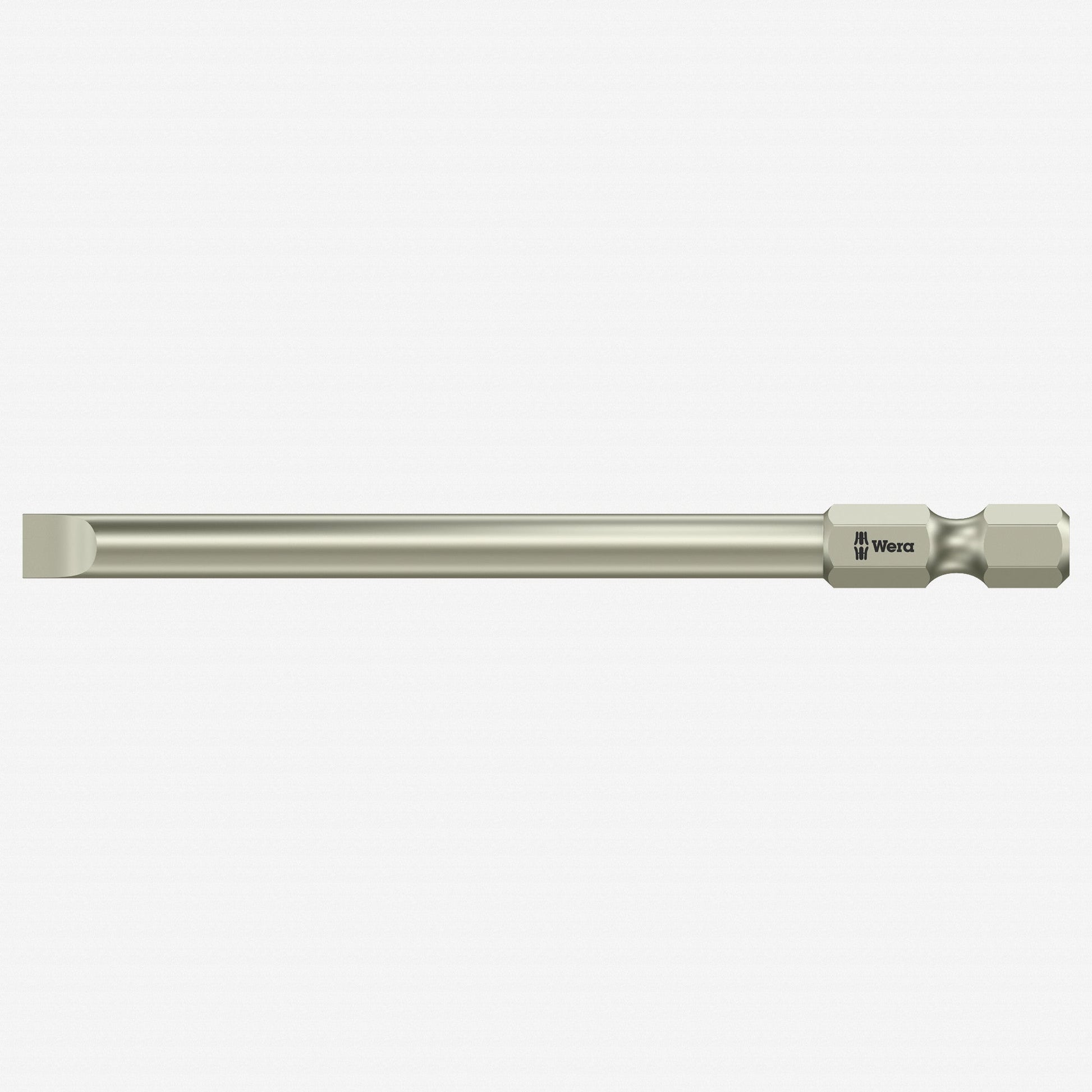 Wera 071080 5.5 x 89 Stainless Steel Slotted Power Bit - WR071080 - KC Tool