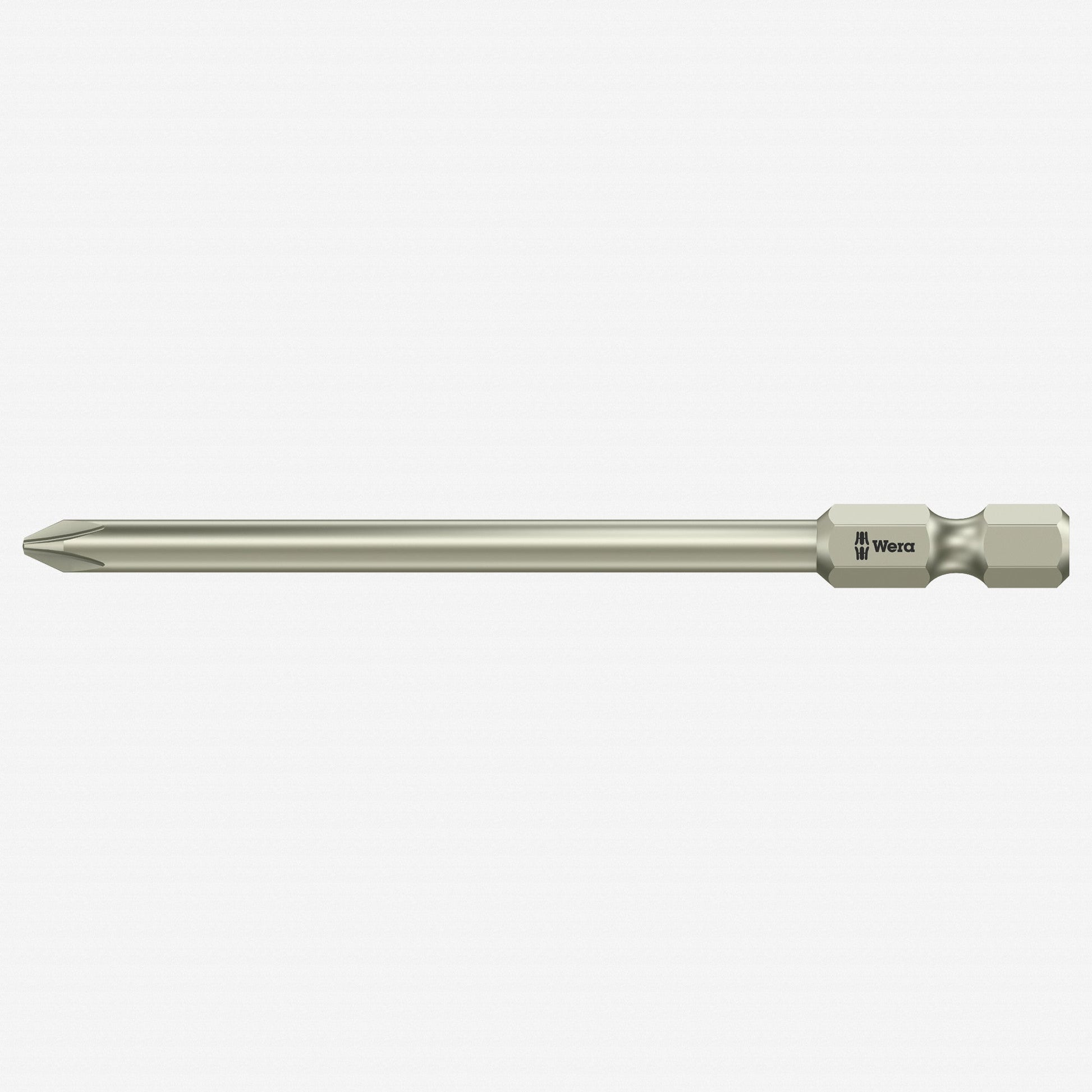Wera 071081 1 x 89mm Stainless Steel Phillips Power Bit - WR071081 - KC Tool