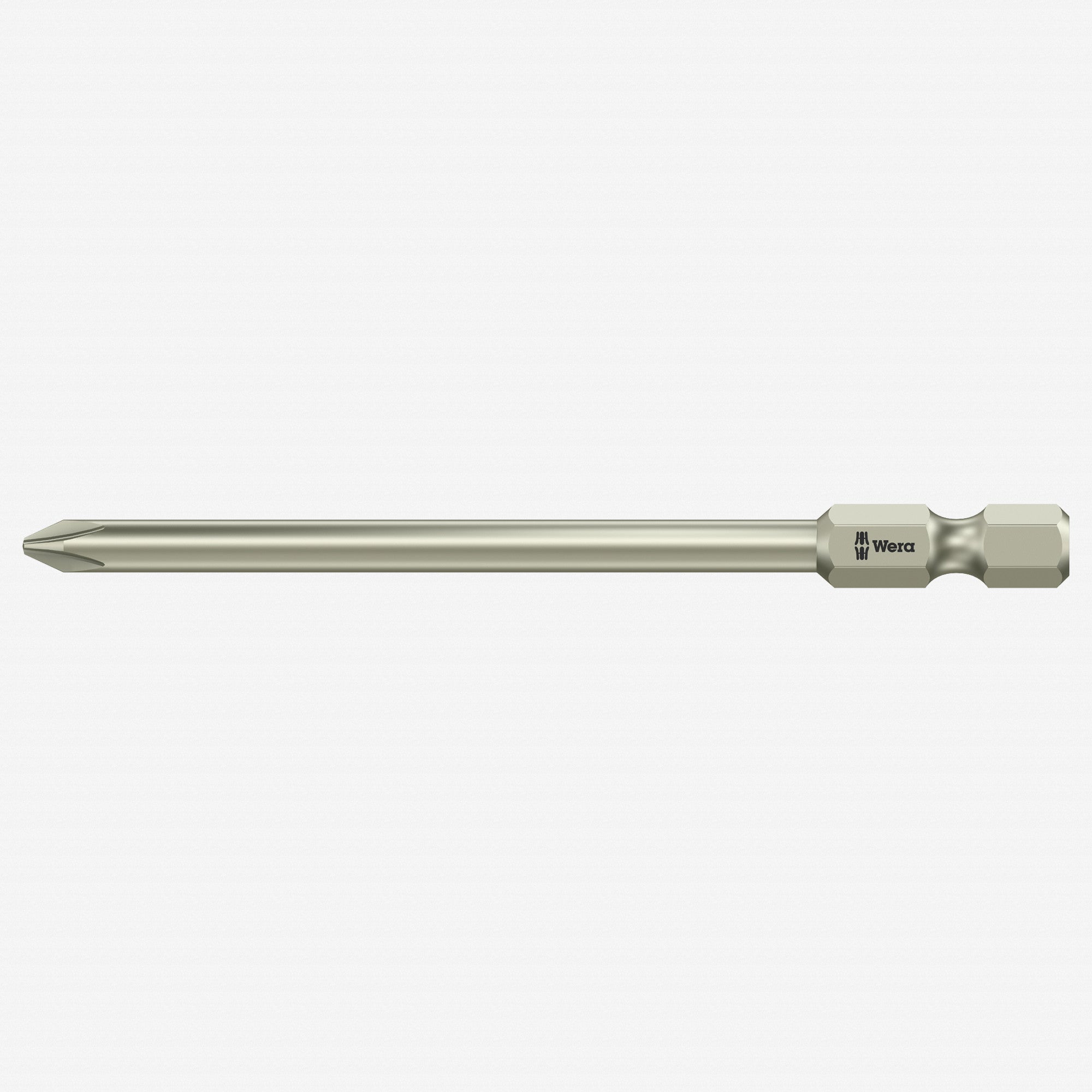 Wera 071081 1 x 89mm Stainless Steel Phillips Power Bit - WR071081 - KC Tool