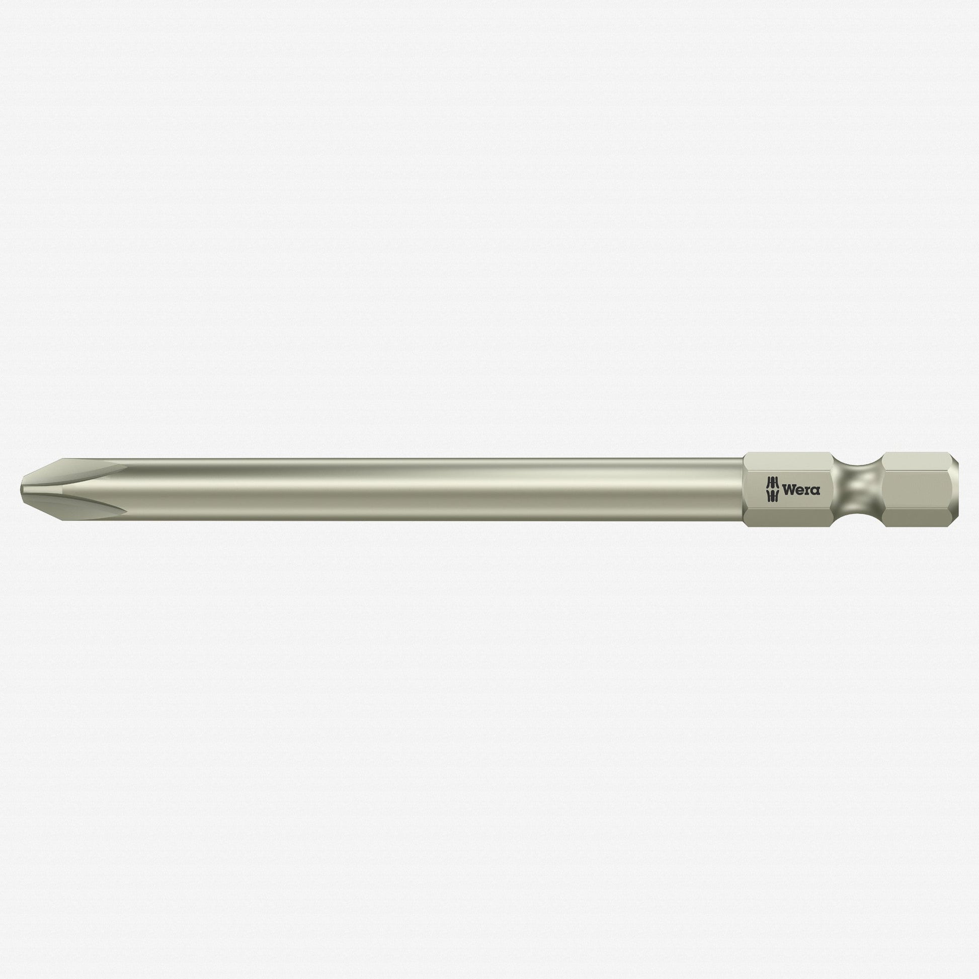 Wera 071082 2 x 89mm Stainless Steel Phillips Power Bit - WR071082 - KC Tool