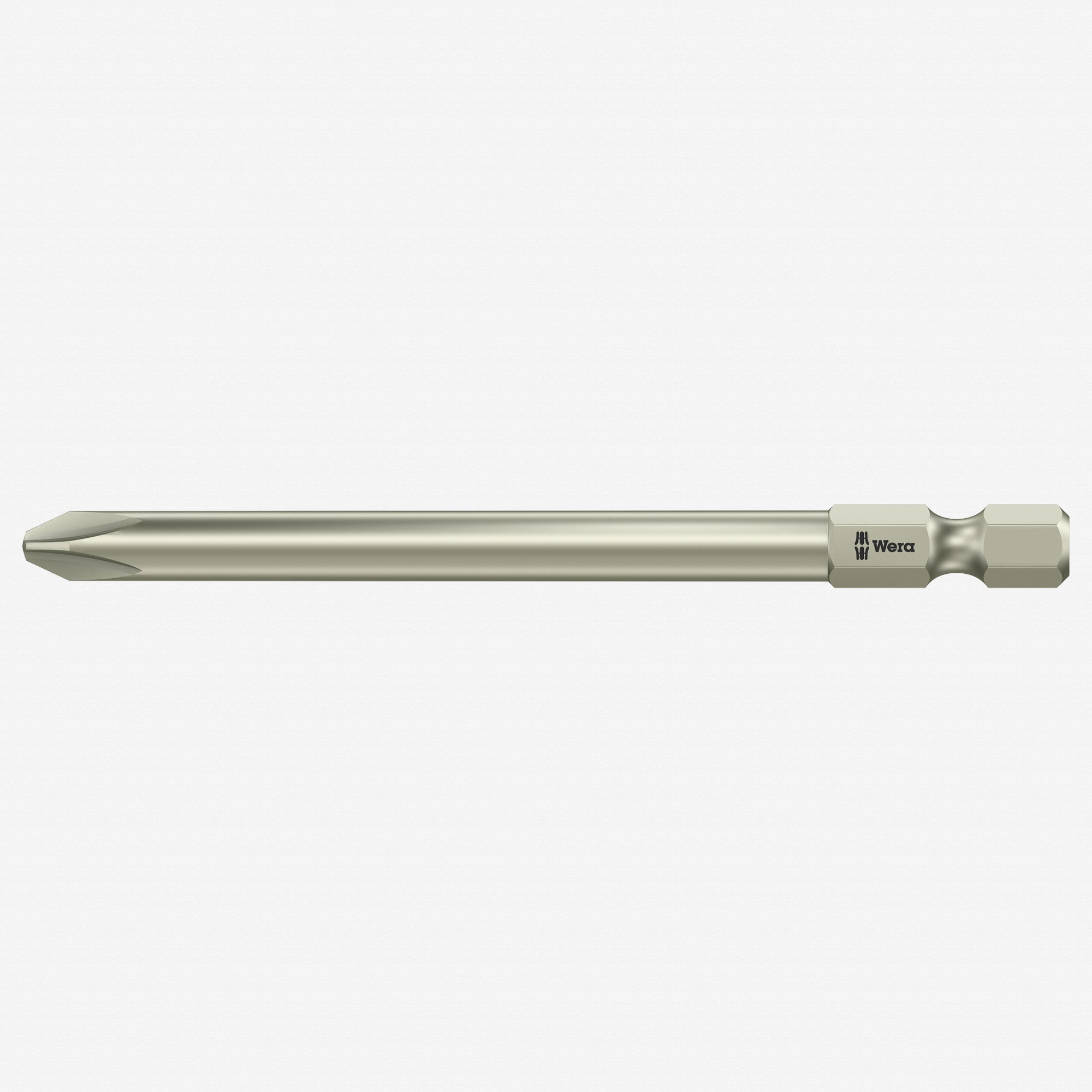 Wera 071082 2 x 89mm Stainless Steel Phillips Power Bit - WR071082 - KC Tool