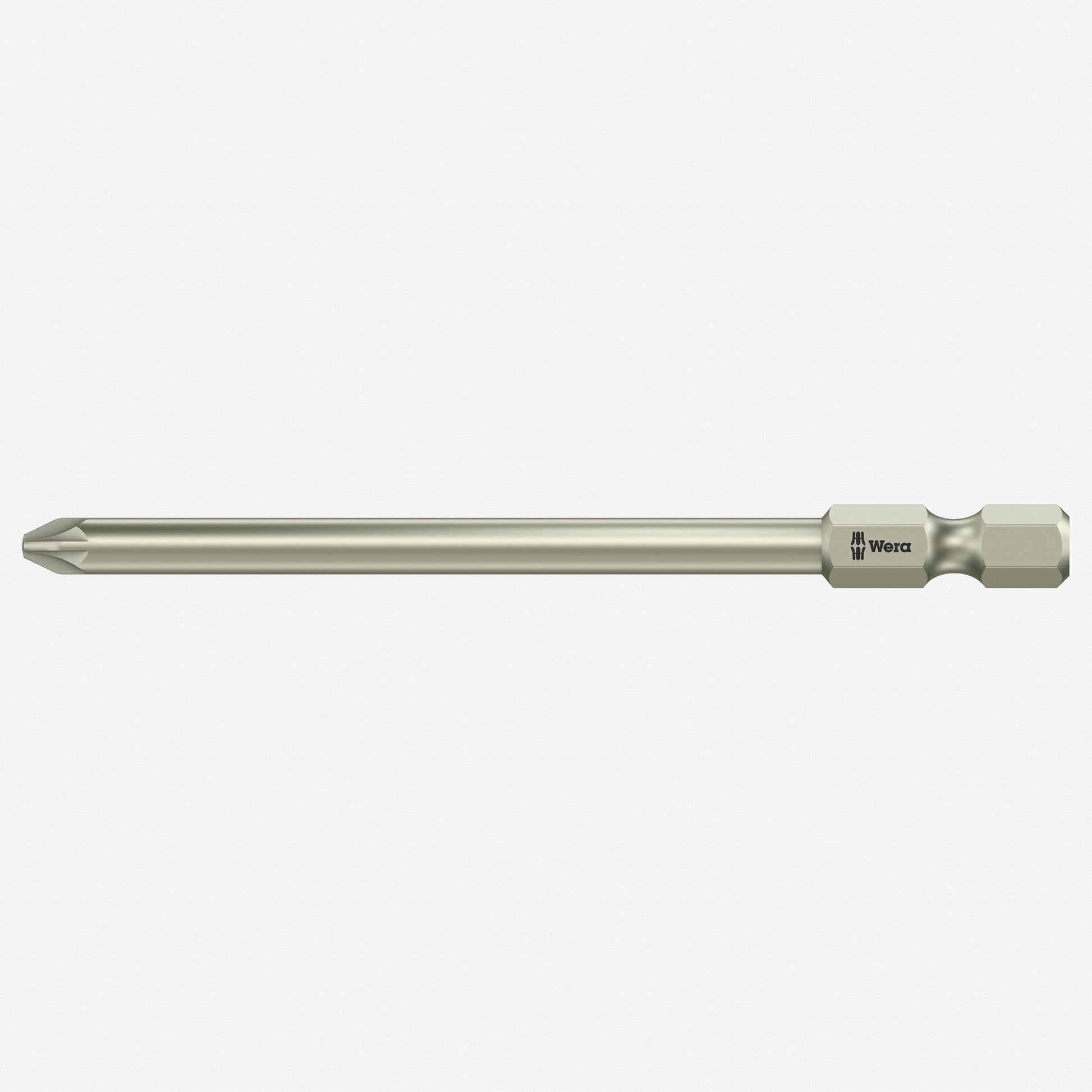 Wera 071085 2 x 89mm Stainless Steel Pozidriv Power Bit - WR071085 - KC Tool