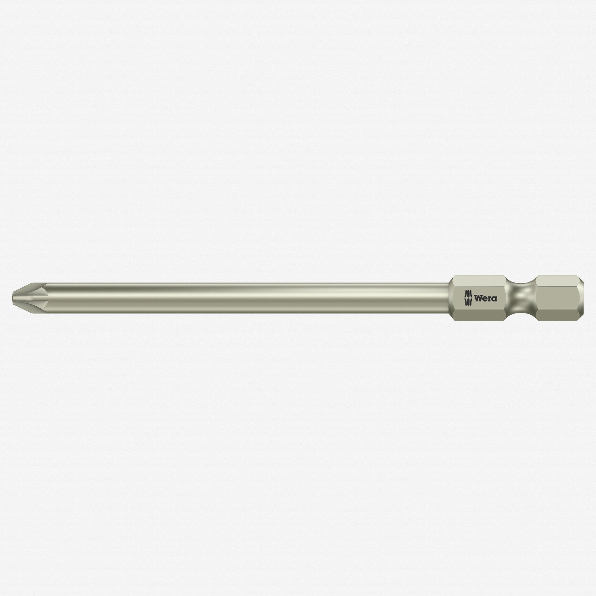 Wera 071085 2 x 89mm Stainless Steel Pozidriv Power Bit - WR071085 - KC Tool