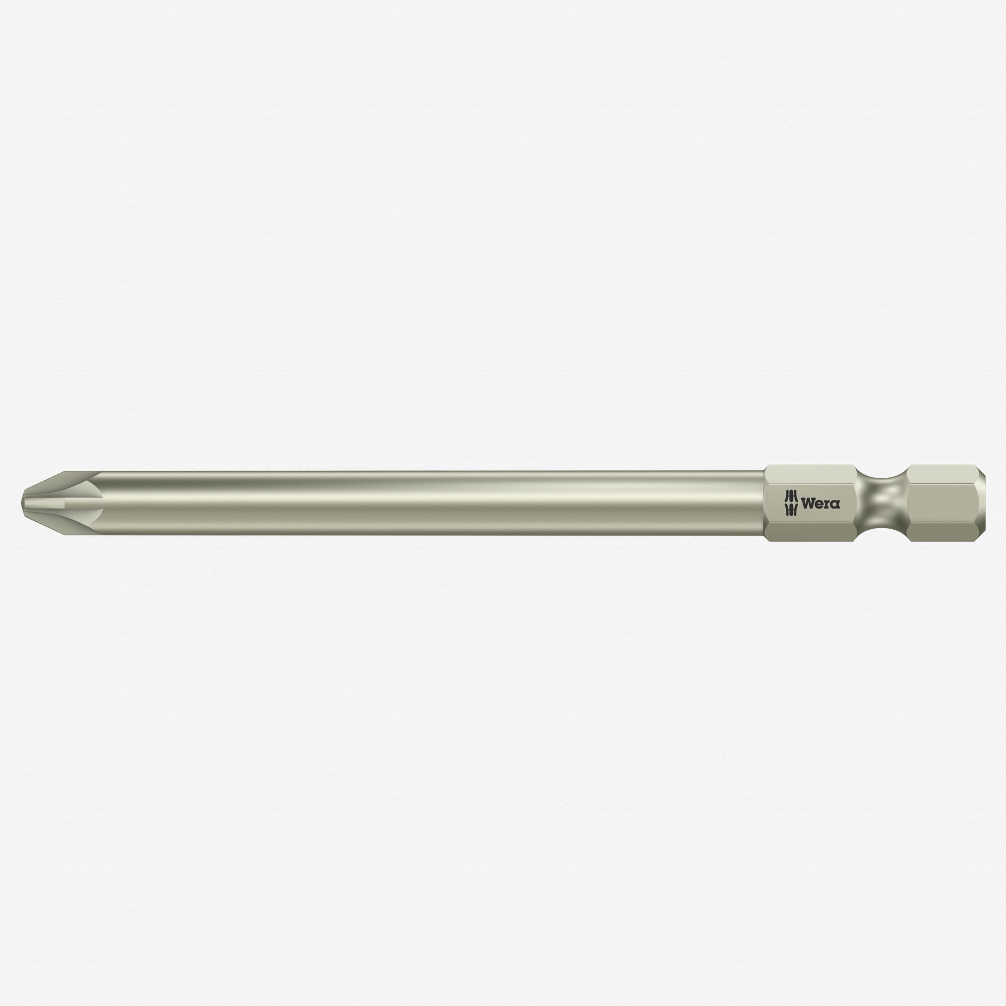 Wera 071086 3 x 89mm Stainless Steel Pozidriv Power Bit - WR071086 - KC Tool