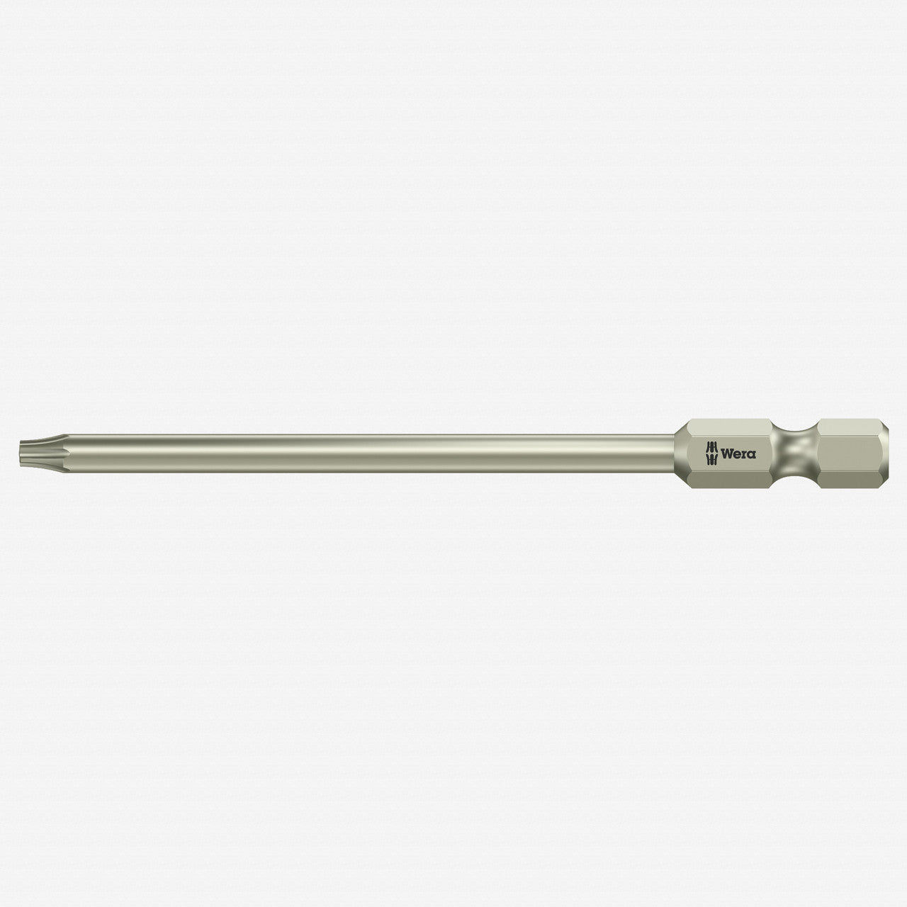 Wera 071089 T10s x 89mm Stainless Steel Security Torx Power Bit - WR071089 - KC Tool