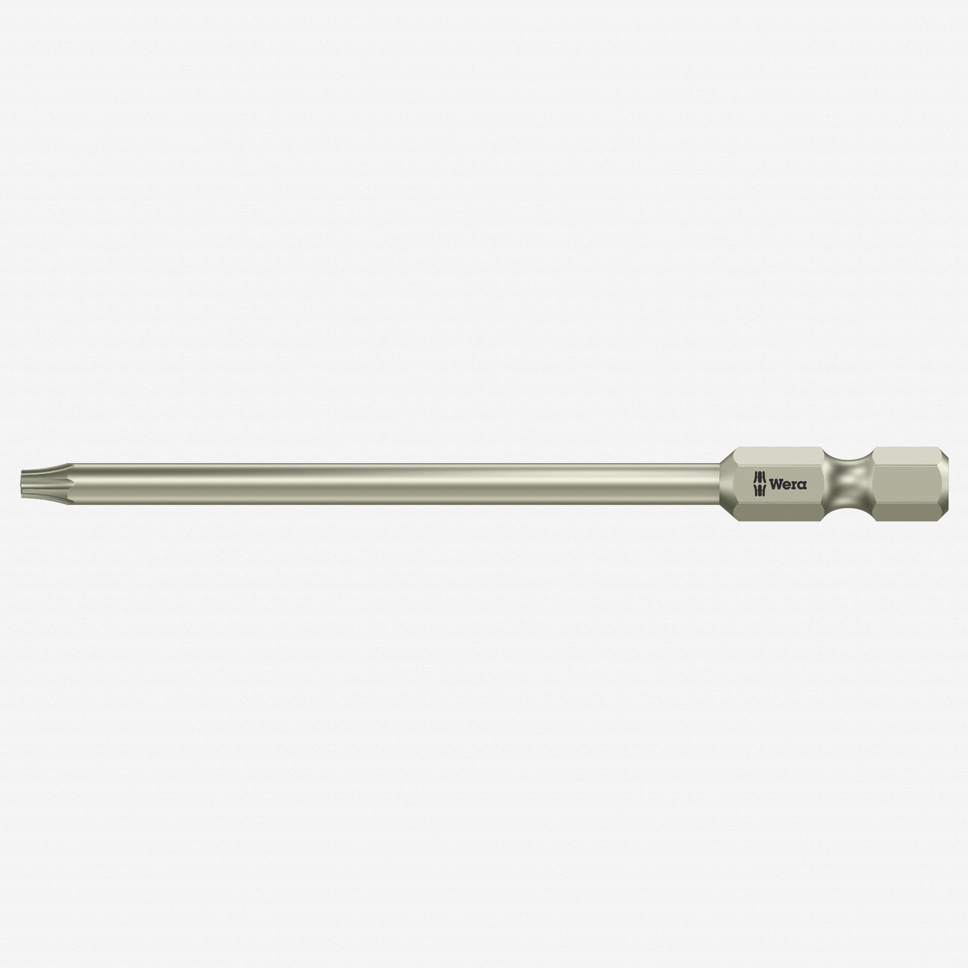 Wera 071089 T10s x 89mm Stainless Steel Security TORX® Power Bit - WR071089 - KC Tool