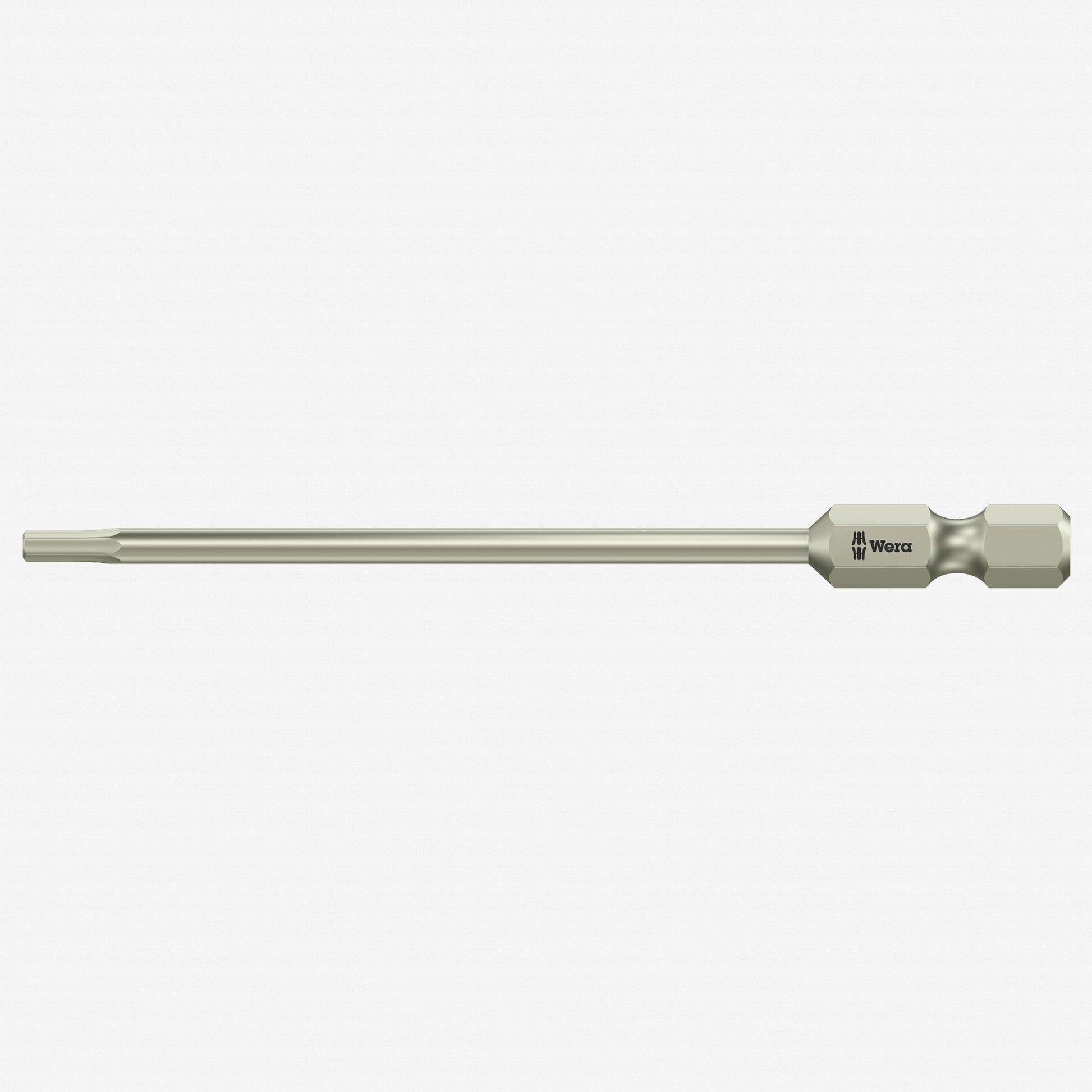 Wera 071105 3/32" x 89mm Stainless Steel Hex Power Bit - WR071105 - KC Tool