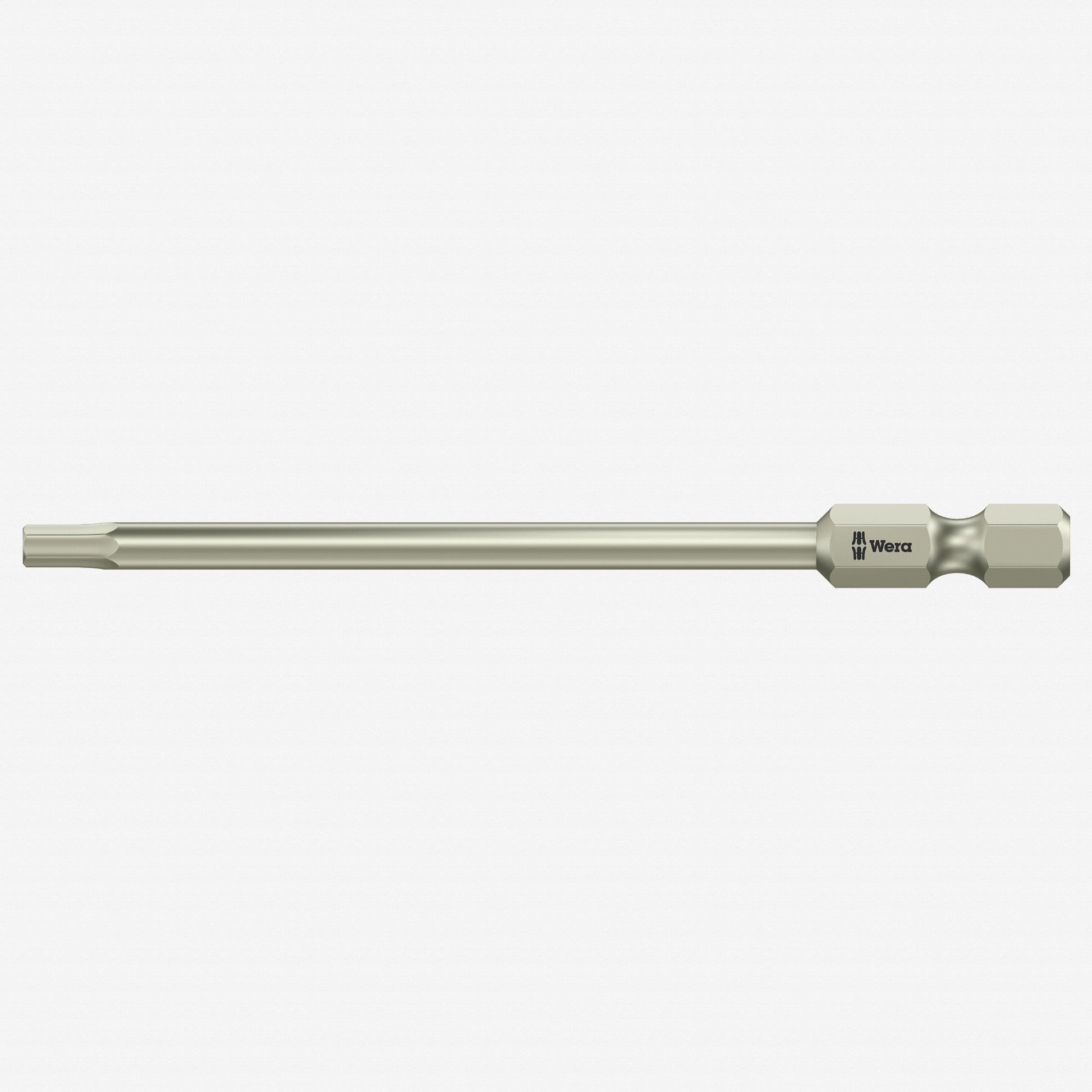 Wera 071106 1/8" x 89mm Stainless Steel Hex Power Bit - WR071106 - KC Tool