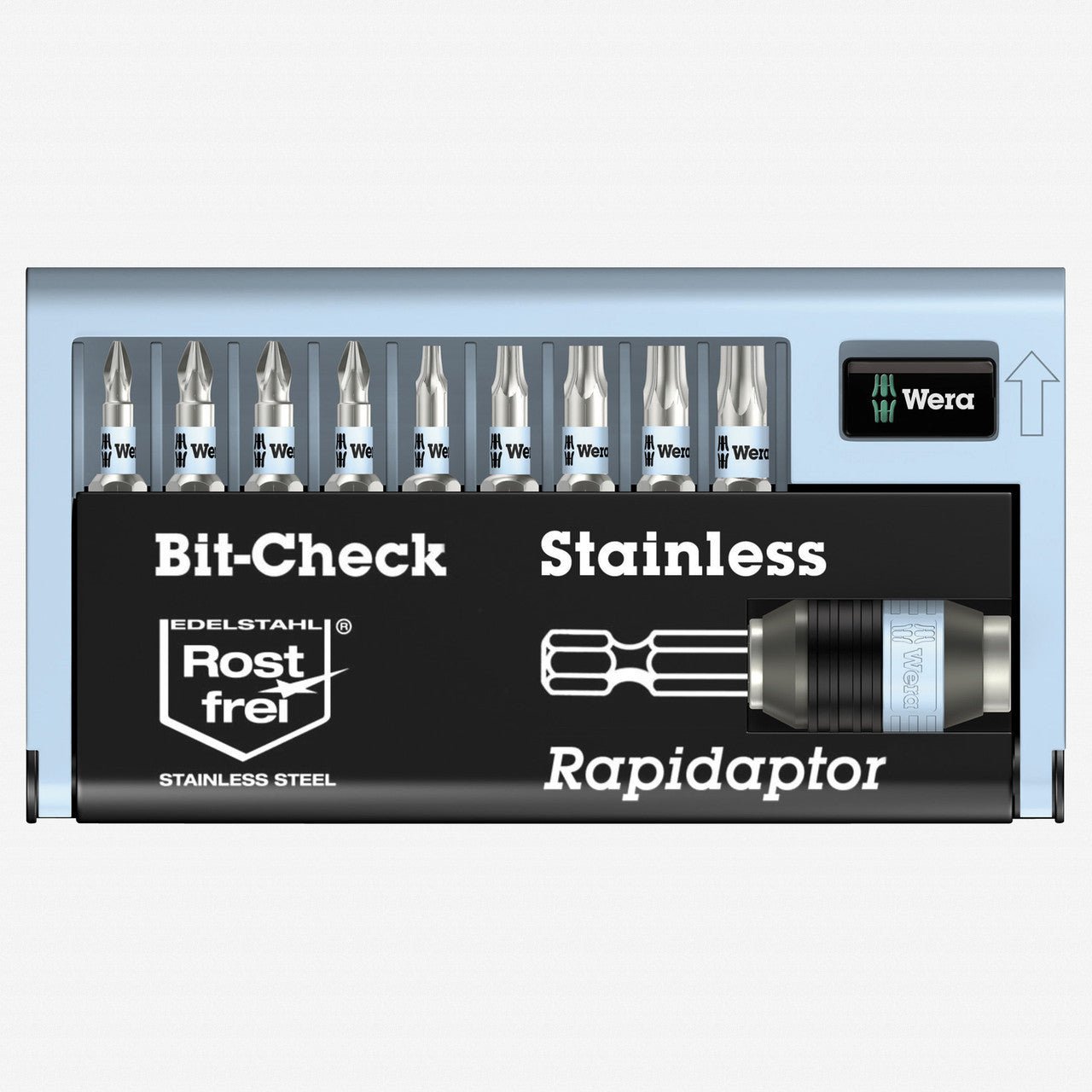 Wera 071110 Stainless Steel Bit - Check Set - WR071110 - KC Tool