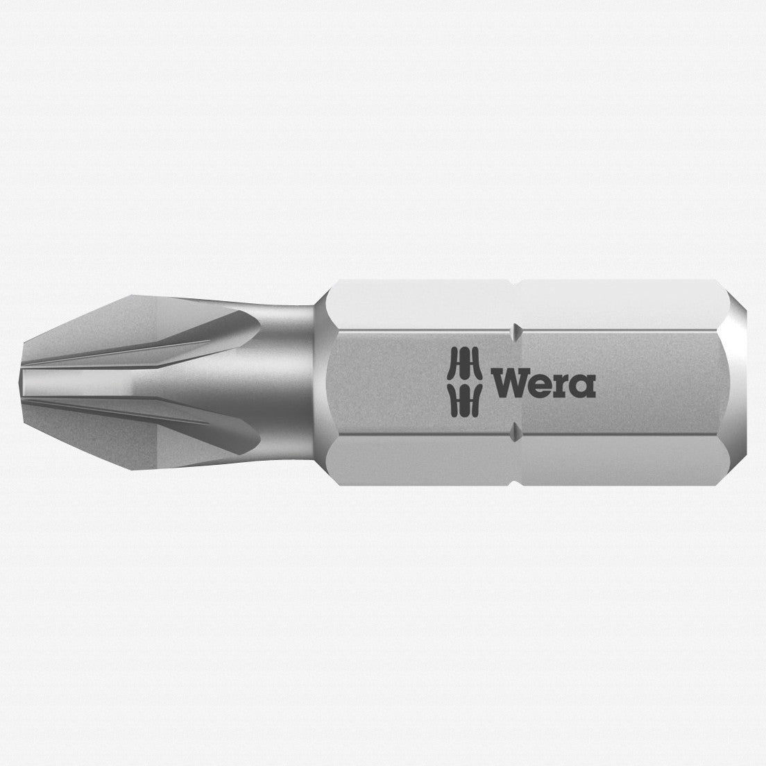 Wera 072082 2 x 25mm Pozidriv Bit - WR072082 - KC Tool