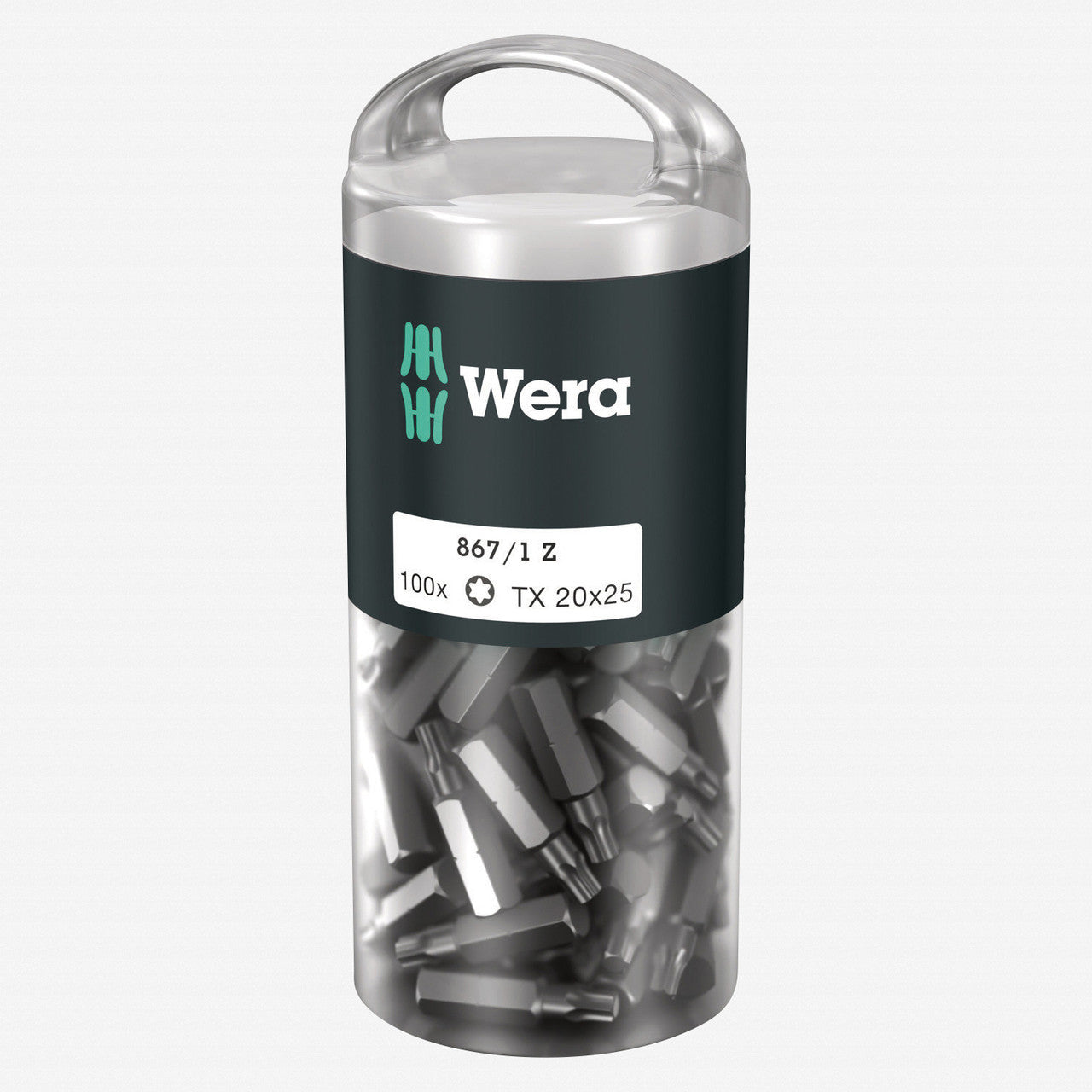 Wera 072447 DIY T15 x 25mm TORX® Insert Bit - 100 Pack - WR072447 - KC Tool