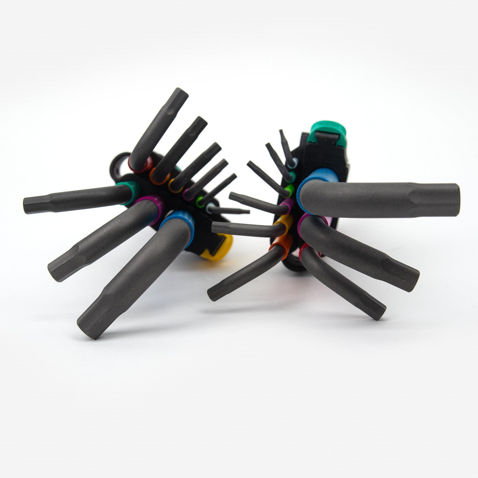 Wera 073593+022640 Multicolor Hex + Ball End Hex Metric/SAE Combo L-key Clip Set - KCT-WRHEXKEY - KC Tool