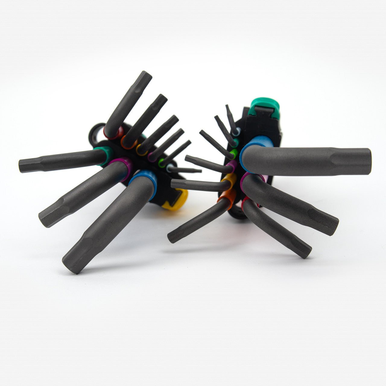 Wera 073593+022640 Multicolor Hex + Ball End Hex Metric/SAE Combo L - key Clip Set - KCT-WRHEXKEY - KC Tool