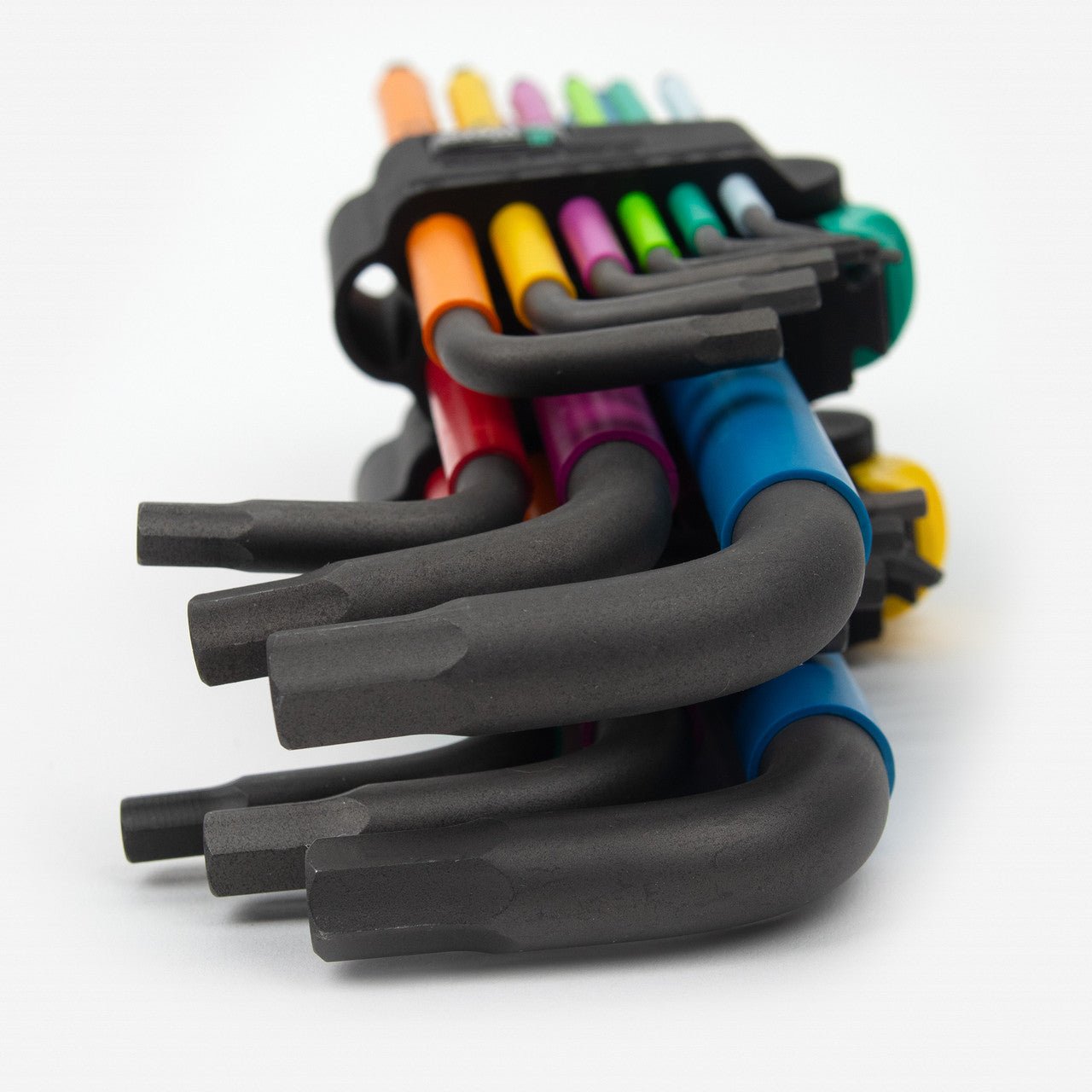 Wera 073593+022640 Multicolor Hex + Ball End Hex Metric/SAE Combo L - key Clip Set - KCT-WRHEXKEY - KC Tool