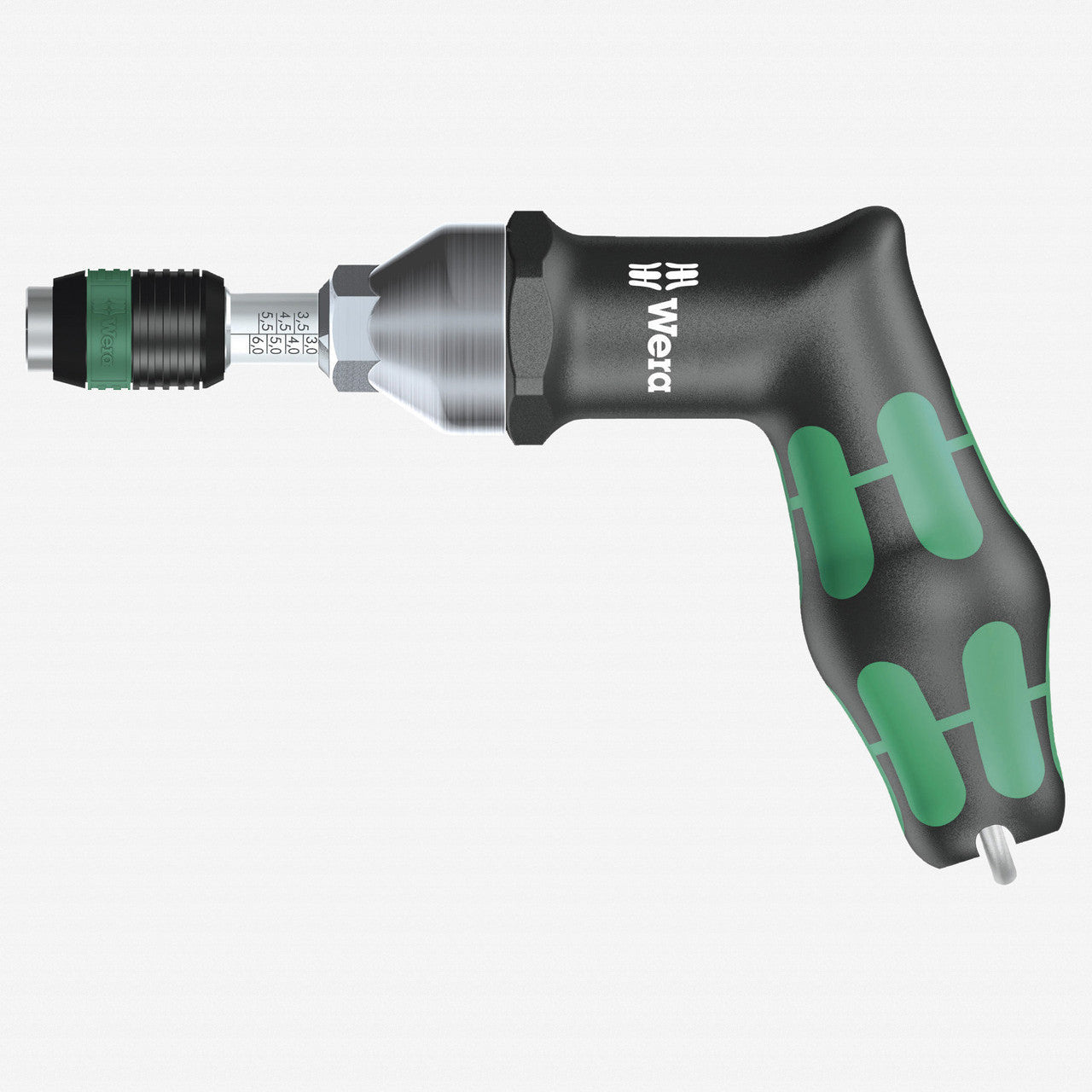 Wera 074702 3 - 6 Nm Adjustable Torque Pistol Grip Screwdriver - WR074702 - KC Tool