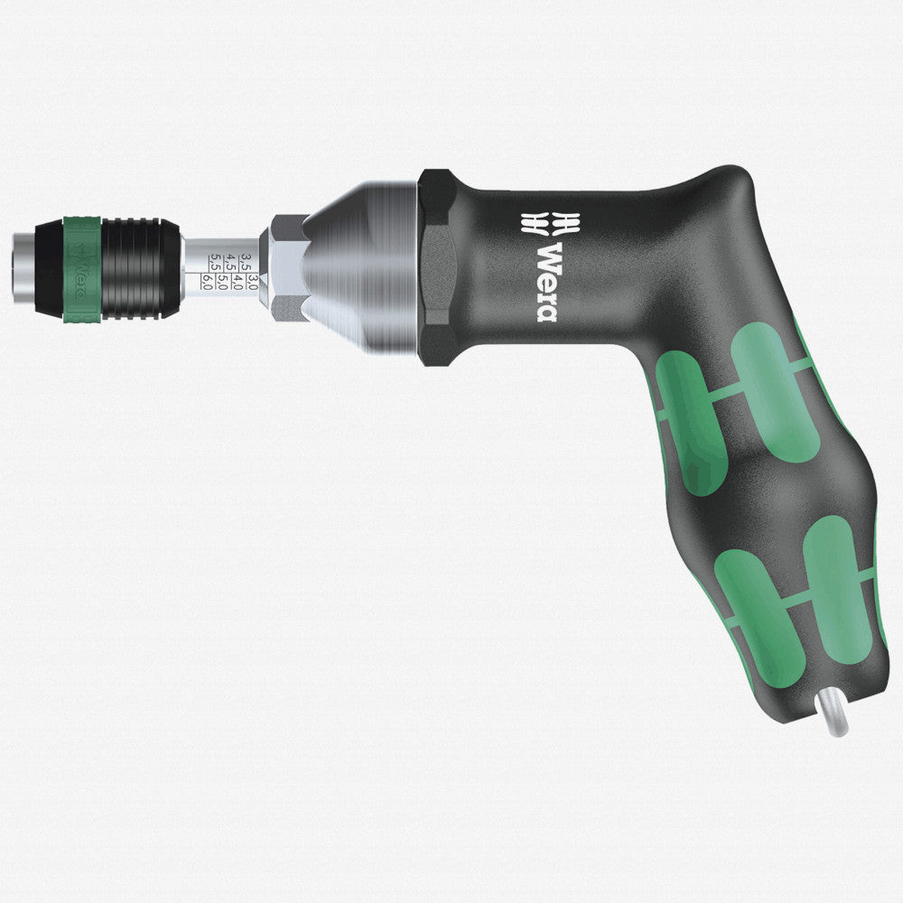 Wera 074705 4.0 - 8.8 Nm Adjustable Torque Pistol Grip Screwdriver - WR074705 - KC Tool