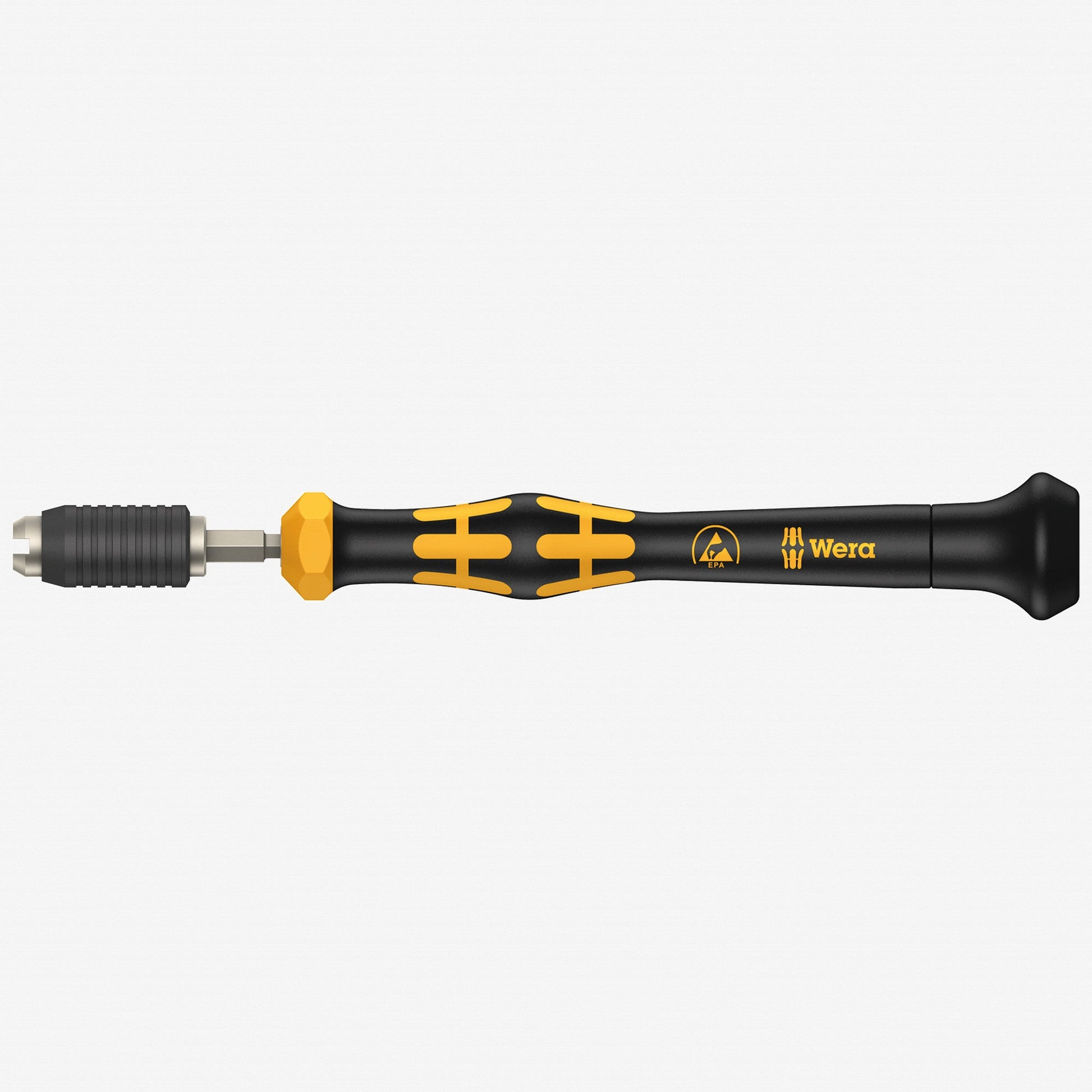 Wera 074810-010 Kraftform Micro ESD Custom Pre-Set Torque Screwdriver, 0.05 - 0.11 Nm - WR074810-010 - KC Tool