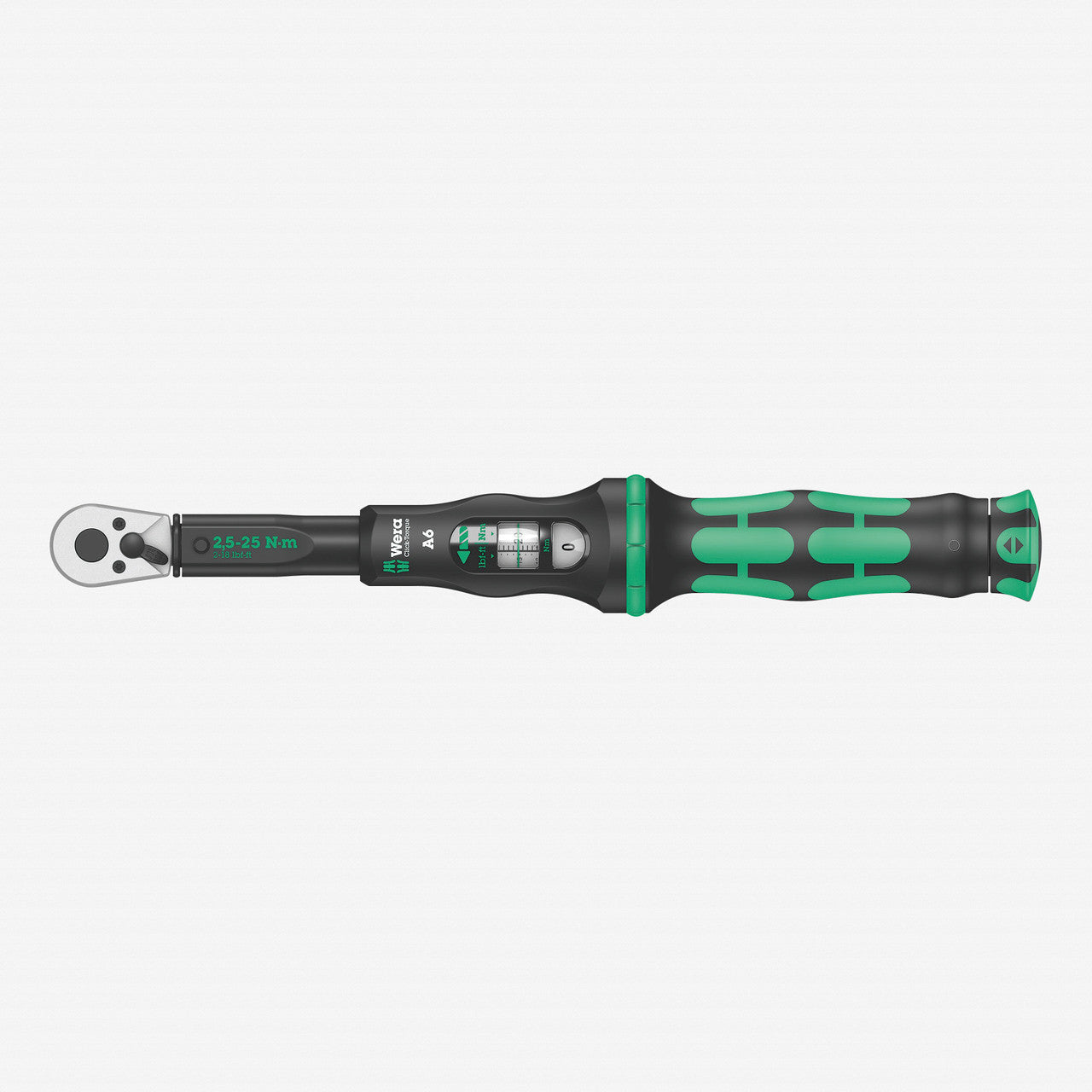 Wera 075605 Torque Wrench 2.5 - 25 Nm Reversible Ratchet 1/4" Bitholding - WR075605 - KC Tool