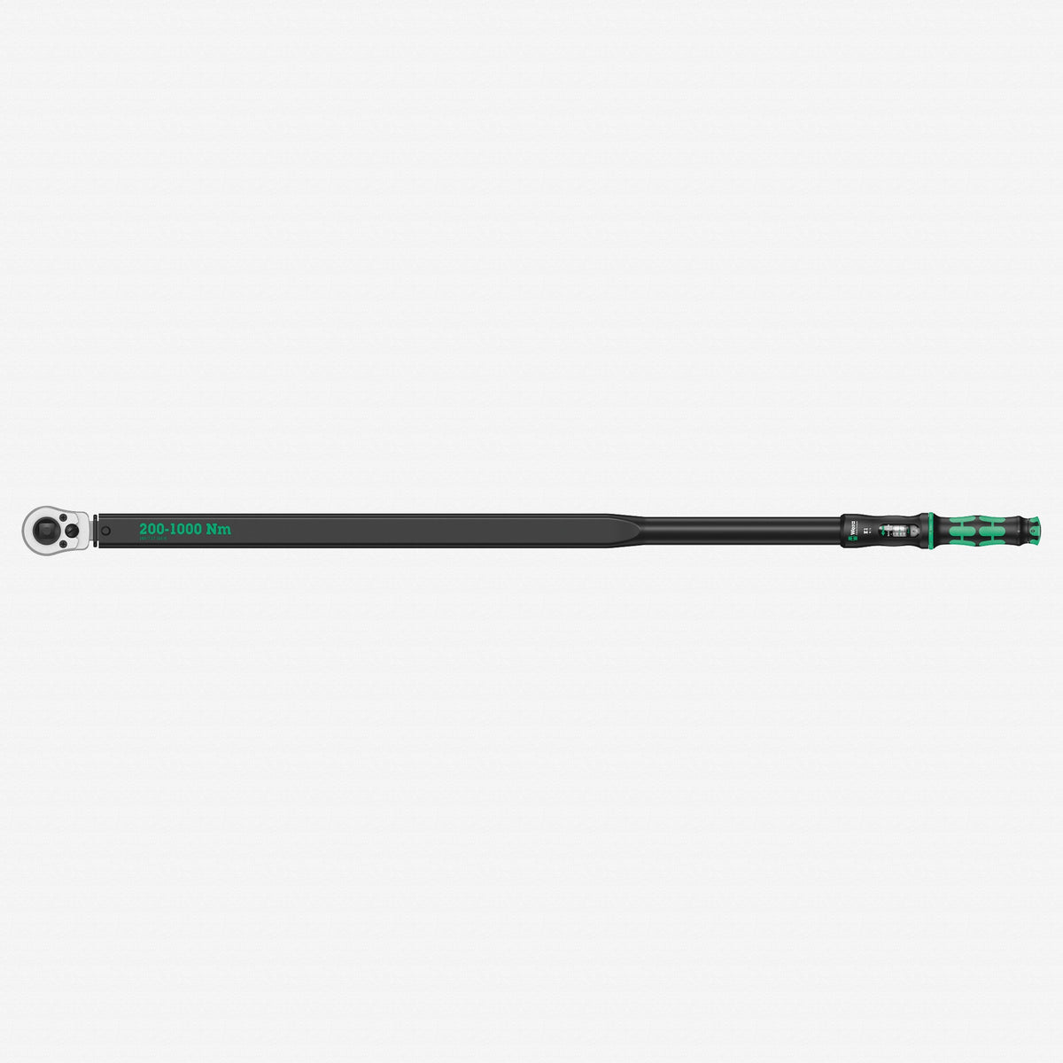 Wera 075631 Click-Torque E 1 Push-Thru Adjustable Torque Wrench, 200-1000 Nm, 3/4" Drive - WR075631 - KC Tool