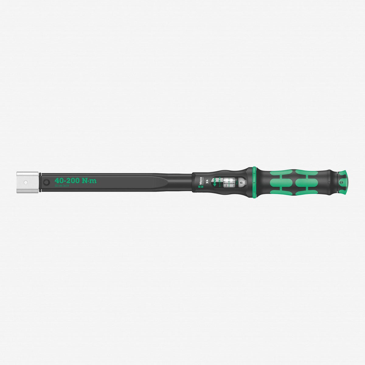 Wera 075654 Torque Wrench 40-200 Nm for 14x18 mm Interchangeable Insert Tools - WR075654 - KC Tool