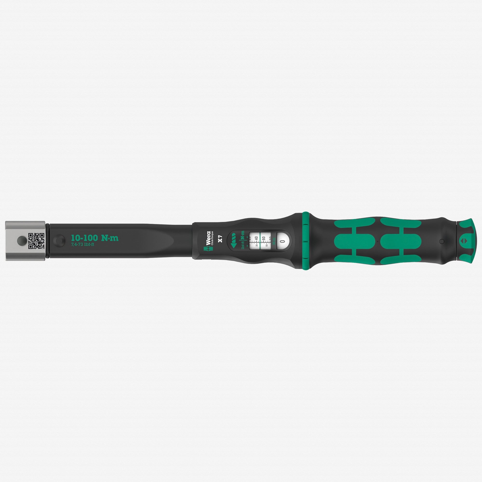 Wera 075657 Click-Torque X 7 Torque Wrench for 14x18 Inserts, 10-100 Nm - WR075657 - KC Tool