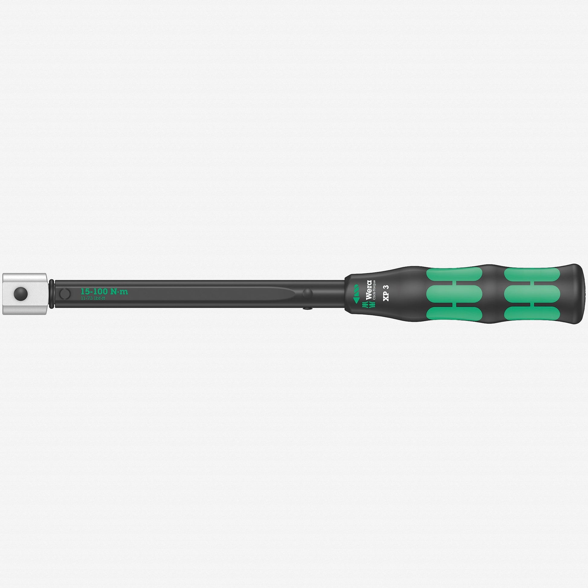 Wera 075672-001 Click-Torque XP 3 Pre-Set Torque Wrench for 9x12 Insert Tools, 15 Nm - WR075672-001 - KC Tool