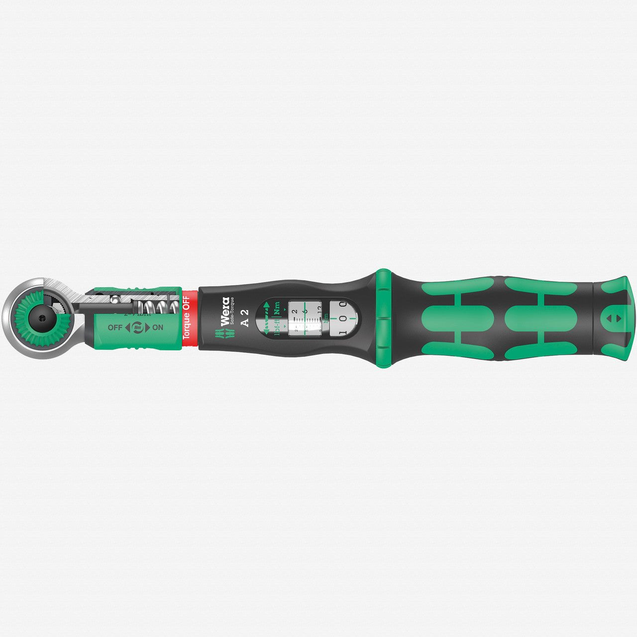 Wera 075801 Safe - Torque A 2 Torque Wrench, 1/4" Hex Drive, 2 - 12Nm - WR075801 - KC Tool