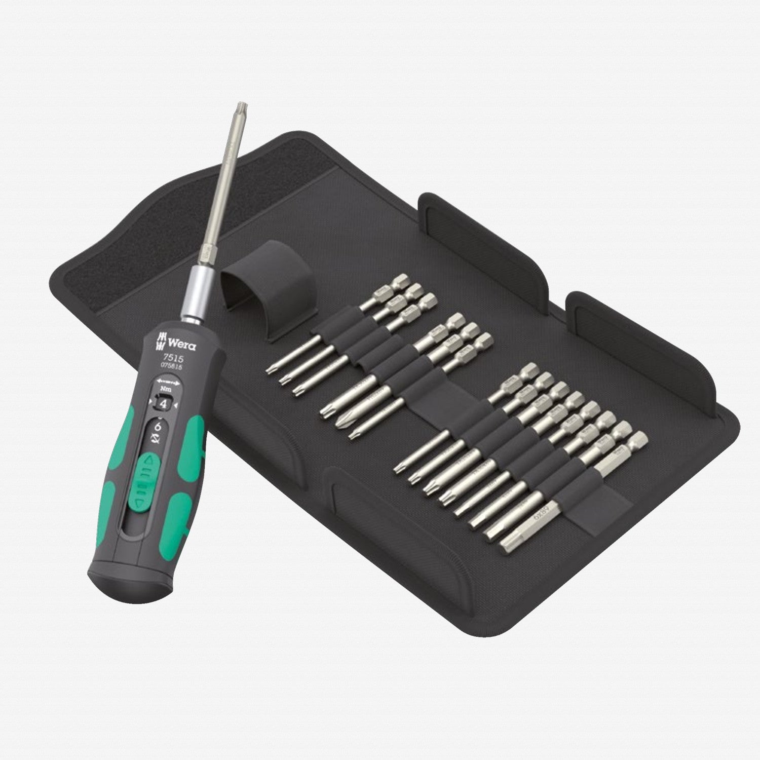 Wera 075851 7515/16 Kraftform Safe-Torque Speed Universal 1 Set, 16 Pieces - WR075851 - KC Tool