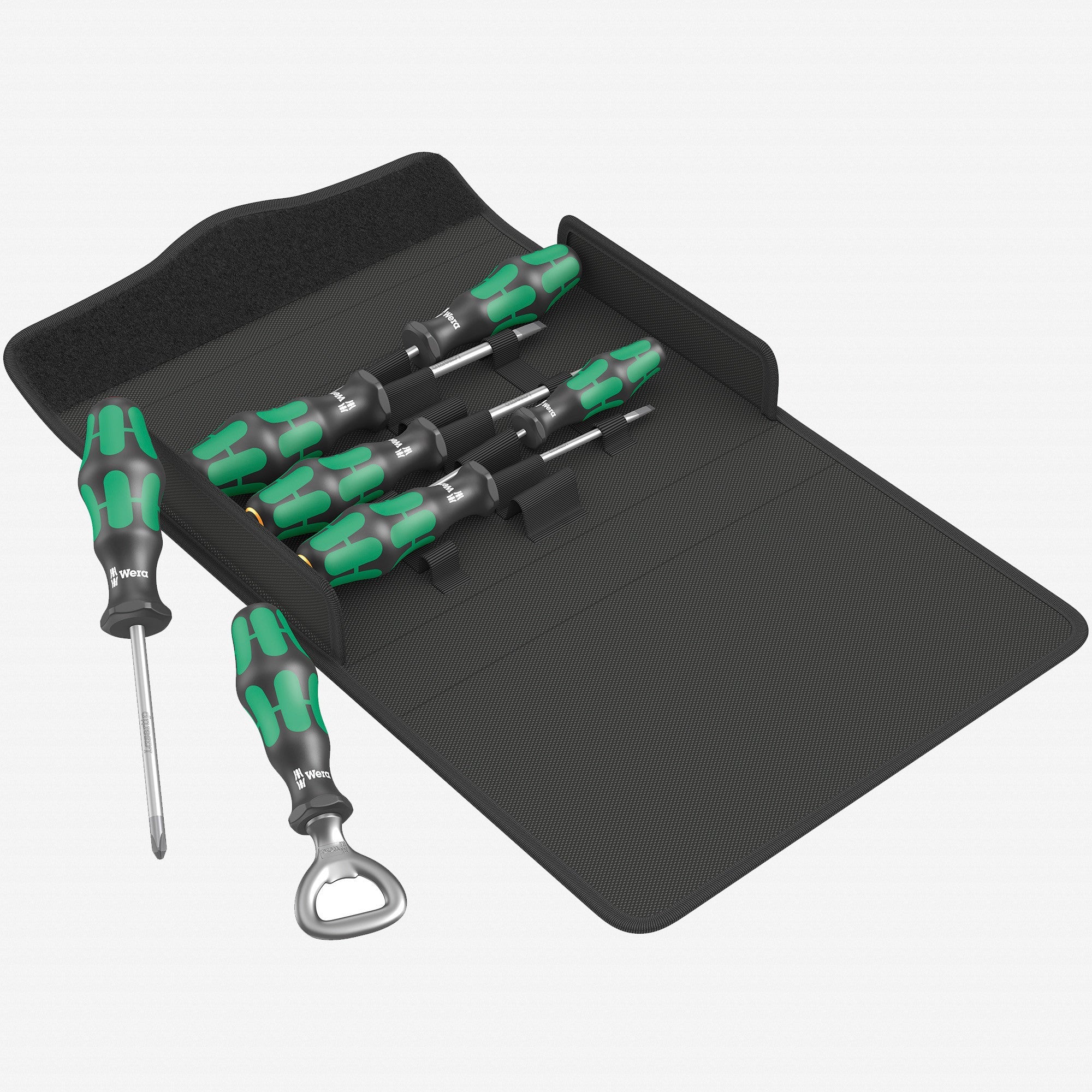 Wera 105624 Kraftform Plus 300/7 Screwdriver Set 2, PH/SL, 7 Pieces - WR105624 - KC Tool