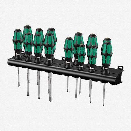 Wera 105630 Kraftform Big Pack 300 14 Piece Slotted/Phillips/Pozidriv/Torx Screwdriver Set - WR105630 - KC Tool