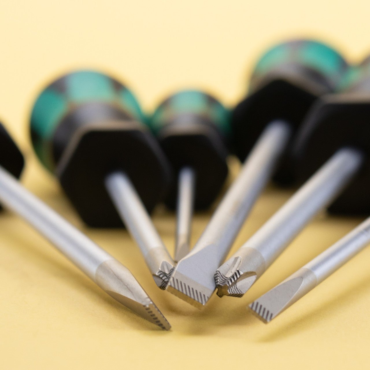 Wera 105650 Kraftform Plus Slotted/Phillips Screwdriver Set + Rack - WR105650 - KC Tool