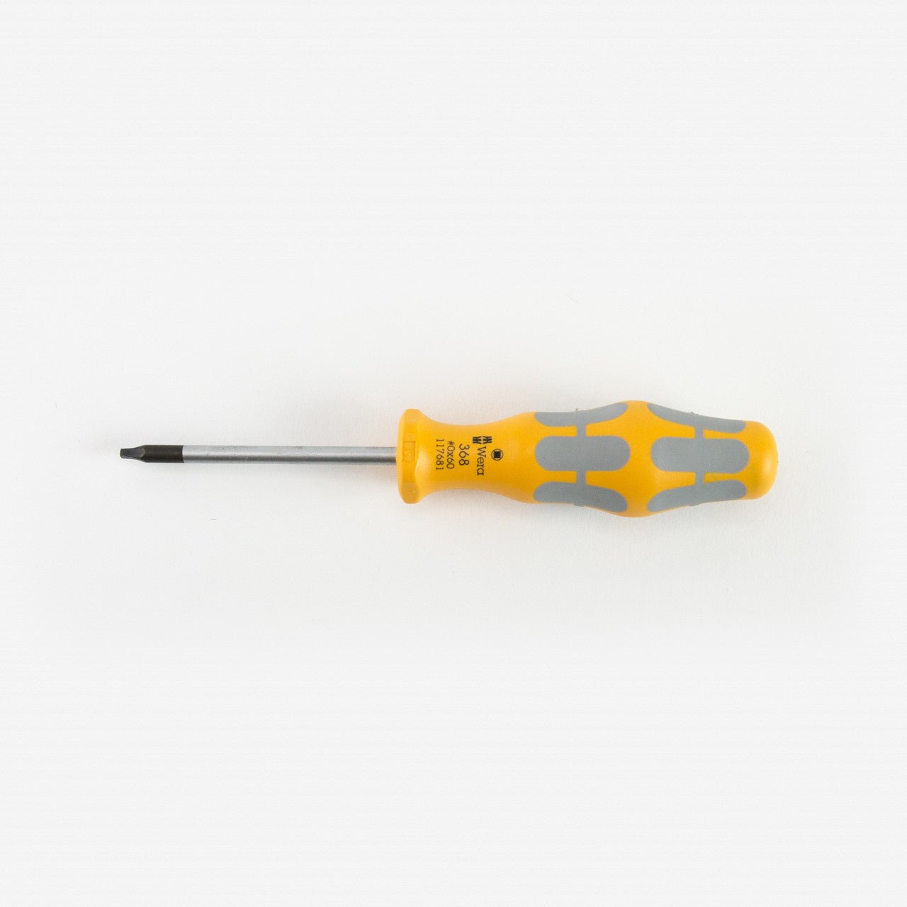 Wera 117681 0 x 60mm Kraftform Plus Square Screwdriver - WR117681 - KC Tool