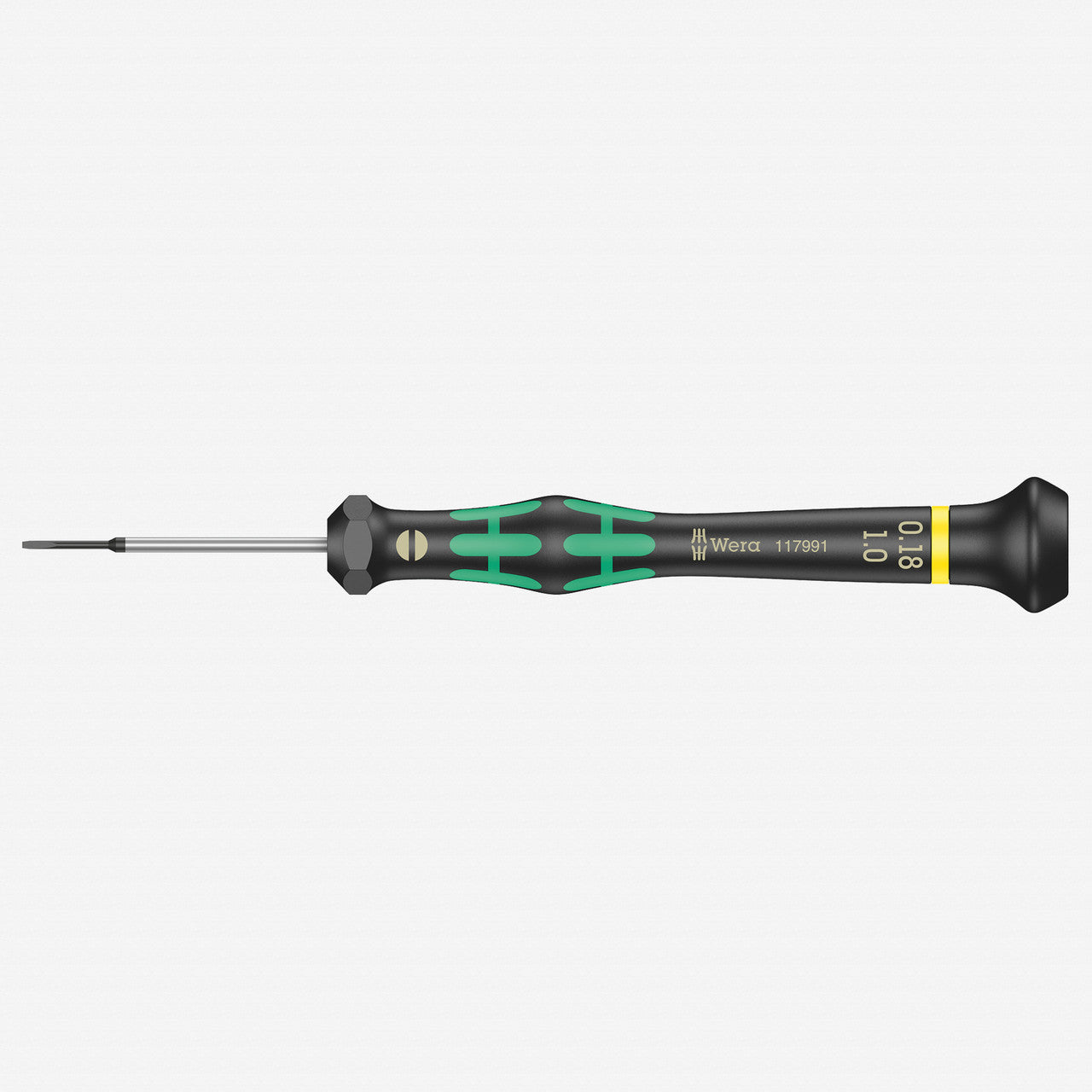 Wera 117991 1 x 40mm Kraftform Micro Slotted Precision Screwdriver - WR117991 - KC Tool