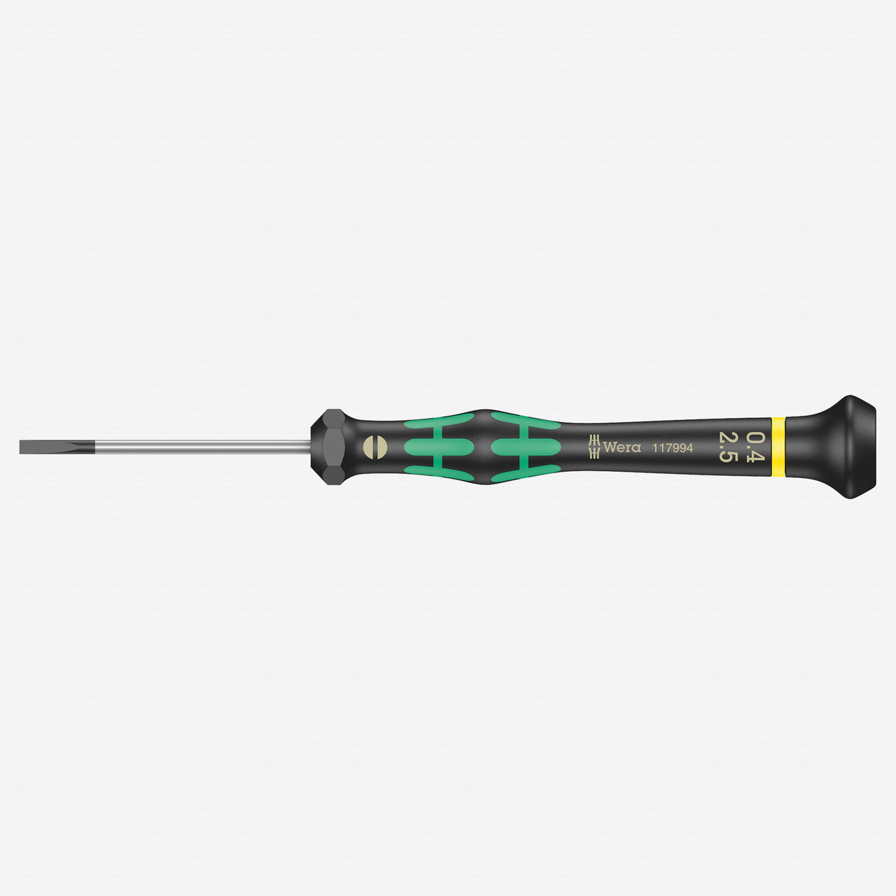 Wera 117994 2.5 x 50mm Kraftform Micro Slotted Precision Screwdriver - WR117994 - KC Tool