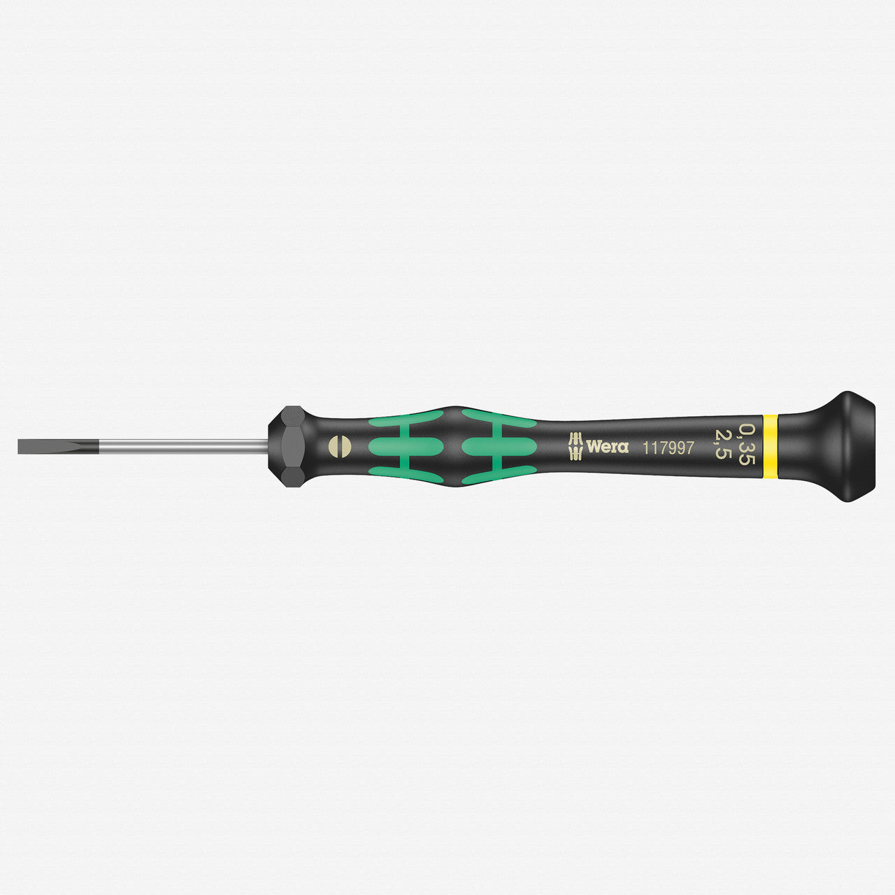 Wera 117997 2.5 x 40 mm Slotted Kraftform Micro Screwdriver - WR117997 - KC Tool