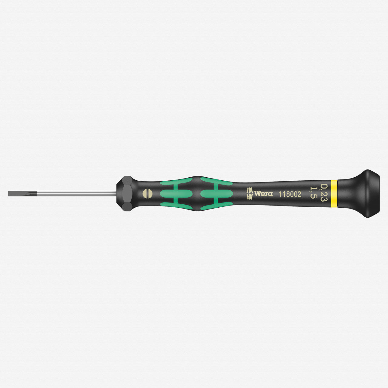 Wera 118002 1.5 x 40mm Kraftform Micro Slotted Precision Screwdriver - WR118002 - KC Tool