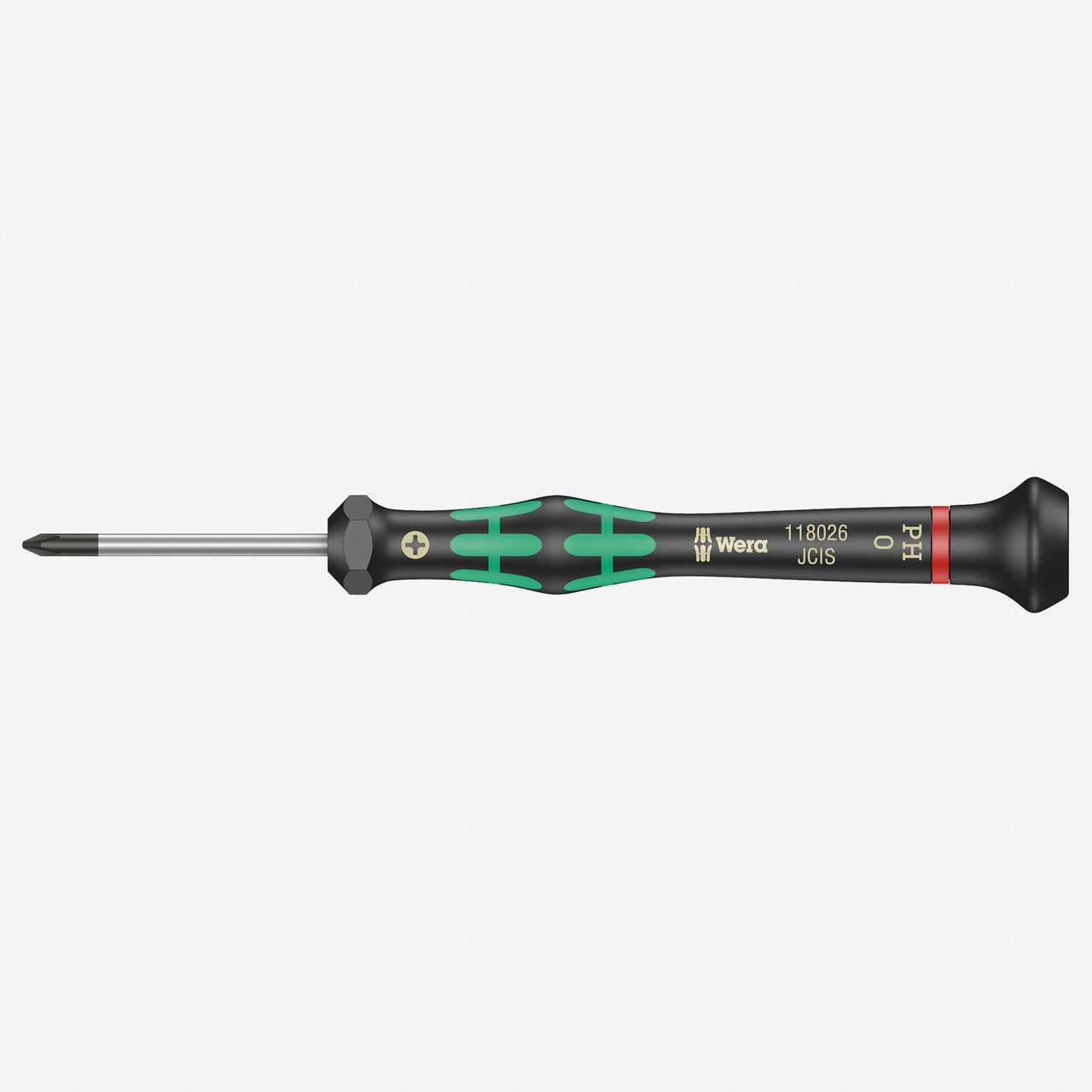 Wera 118026 PH 0 x 40mm Kraftform Micro Screwdriver - WR118026 - KC Tool